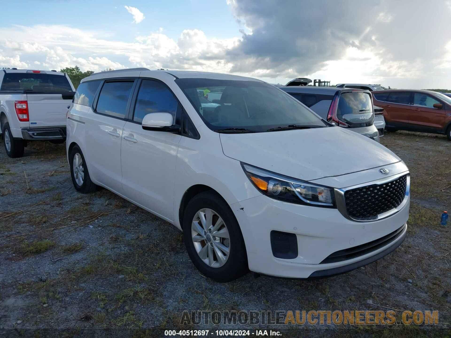 KNDMB5C1XH6284470 KIA SEDONA 2017