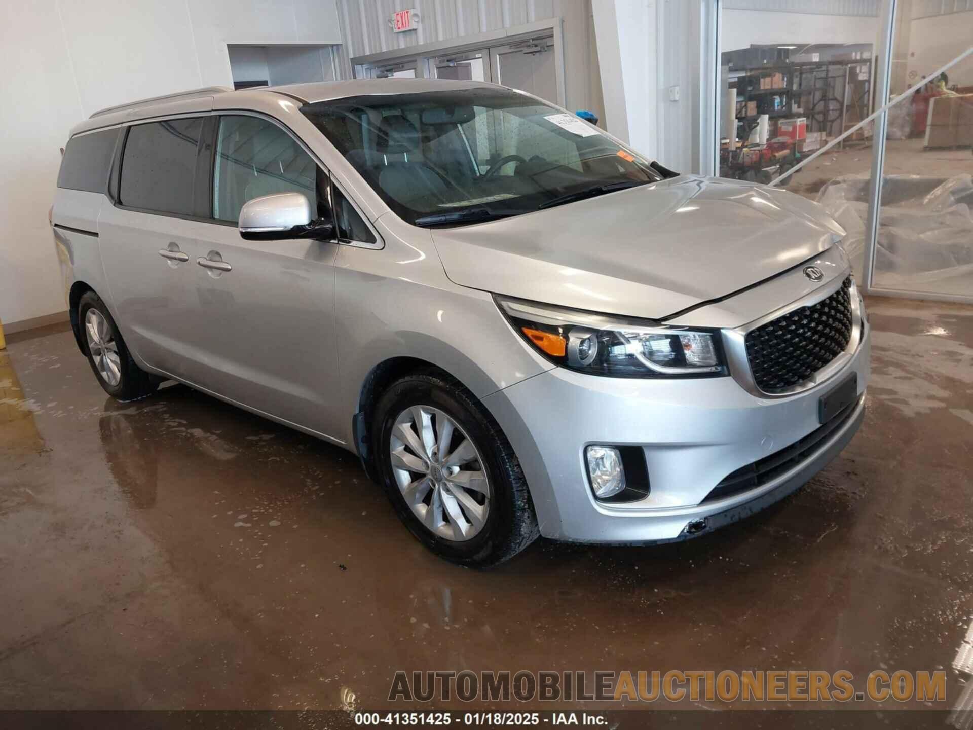 KNDMC5C10G6100522 KIA SEDONA 2016