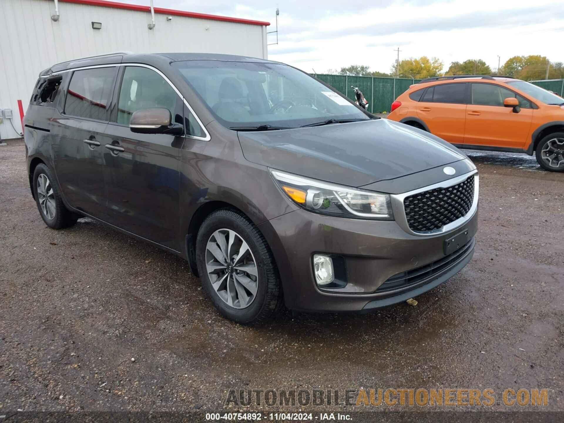 KNDMC5C11F6019608 KIA SEDONA 2015