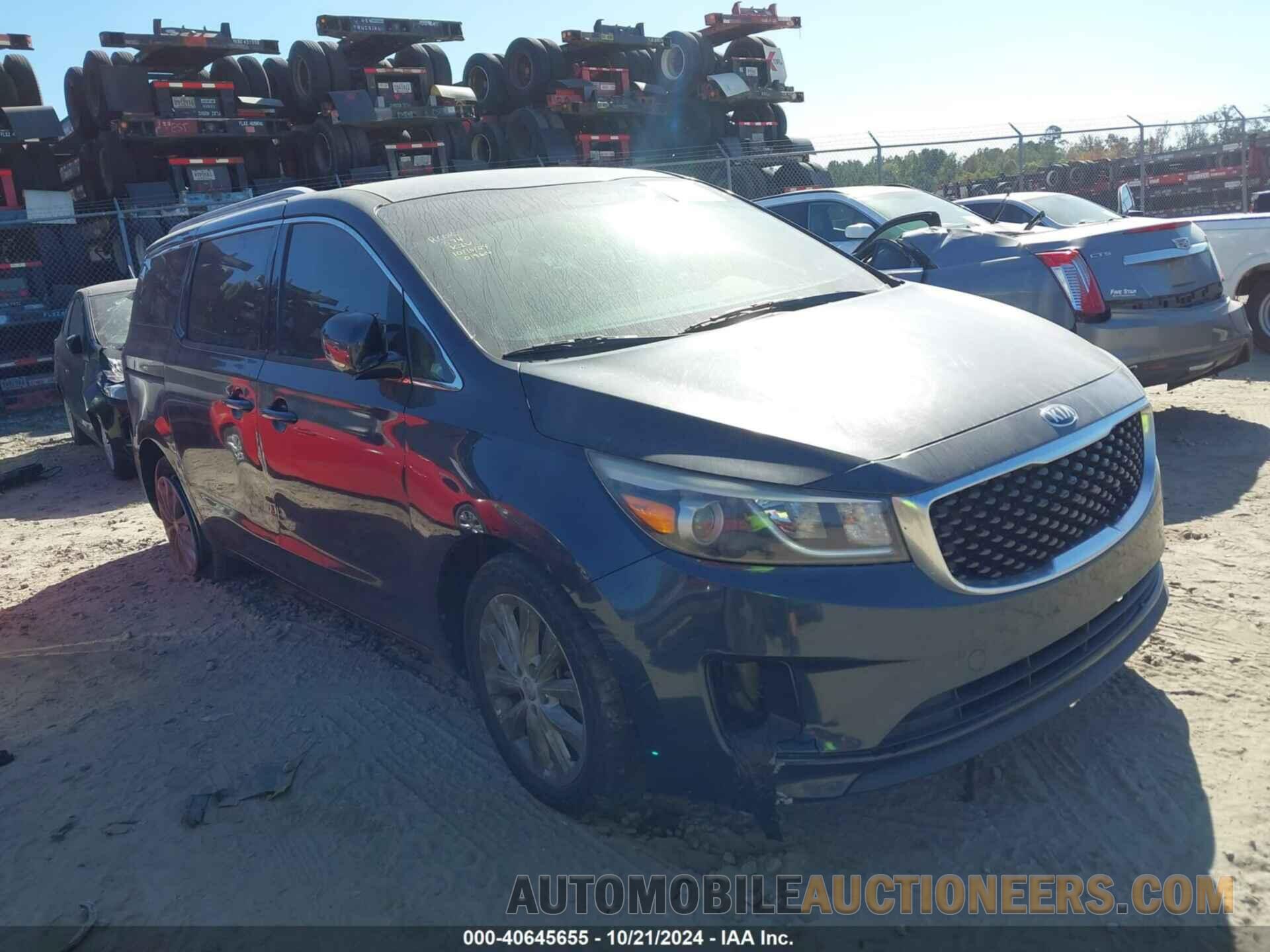 KNDMC5C12F6047482 KIA SEDONA 2015