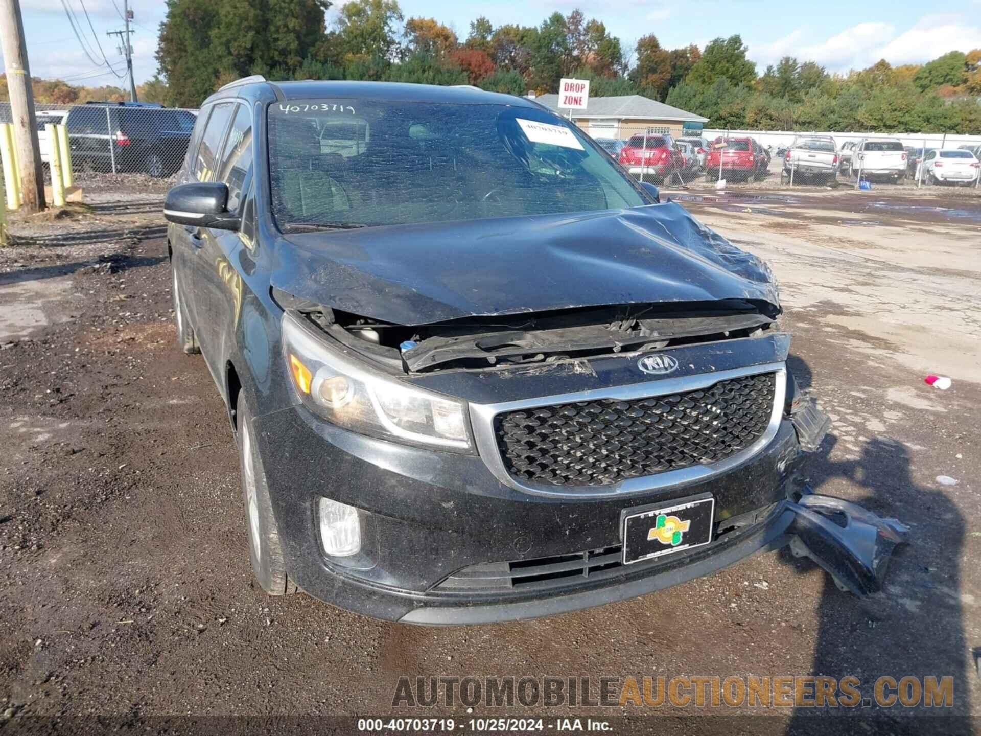 KNDMC5C12G6108041 KIA SEDONA 2016