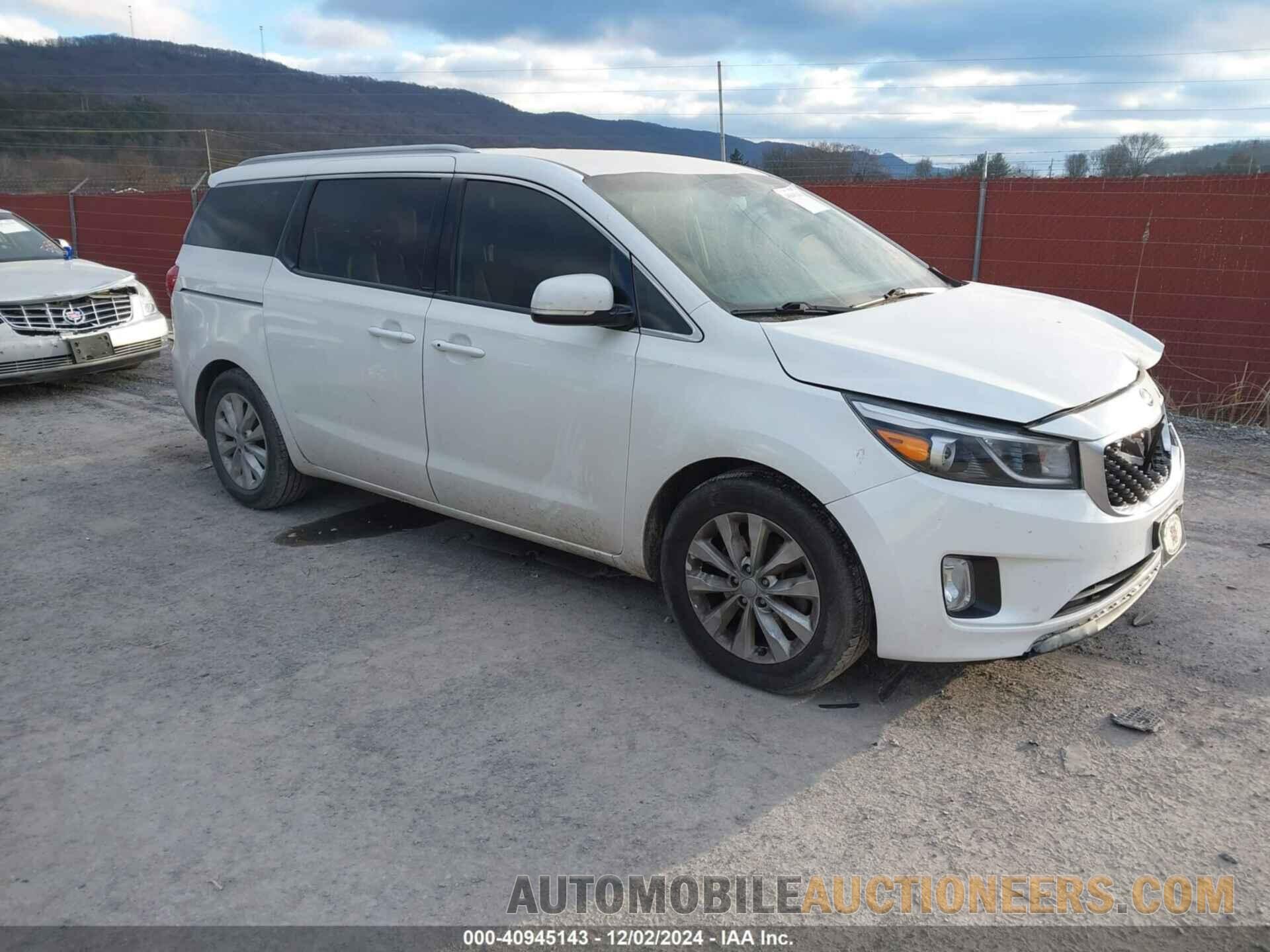 KNDMC5C13G6114558 KIA SEDONA 2016