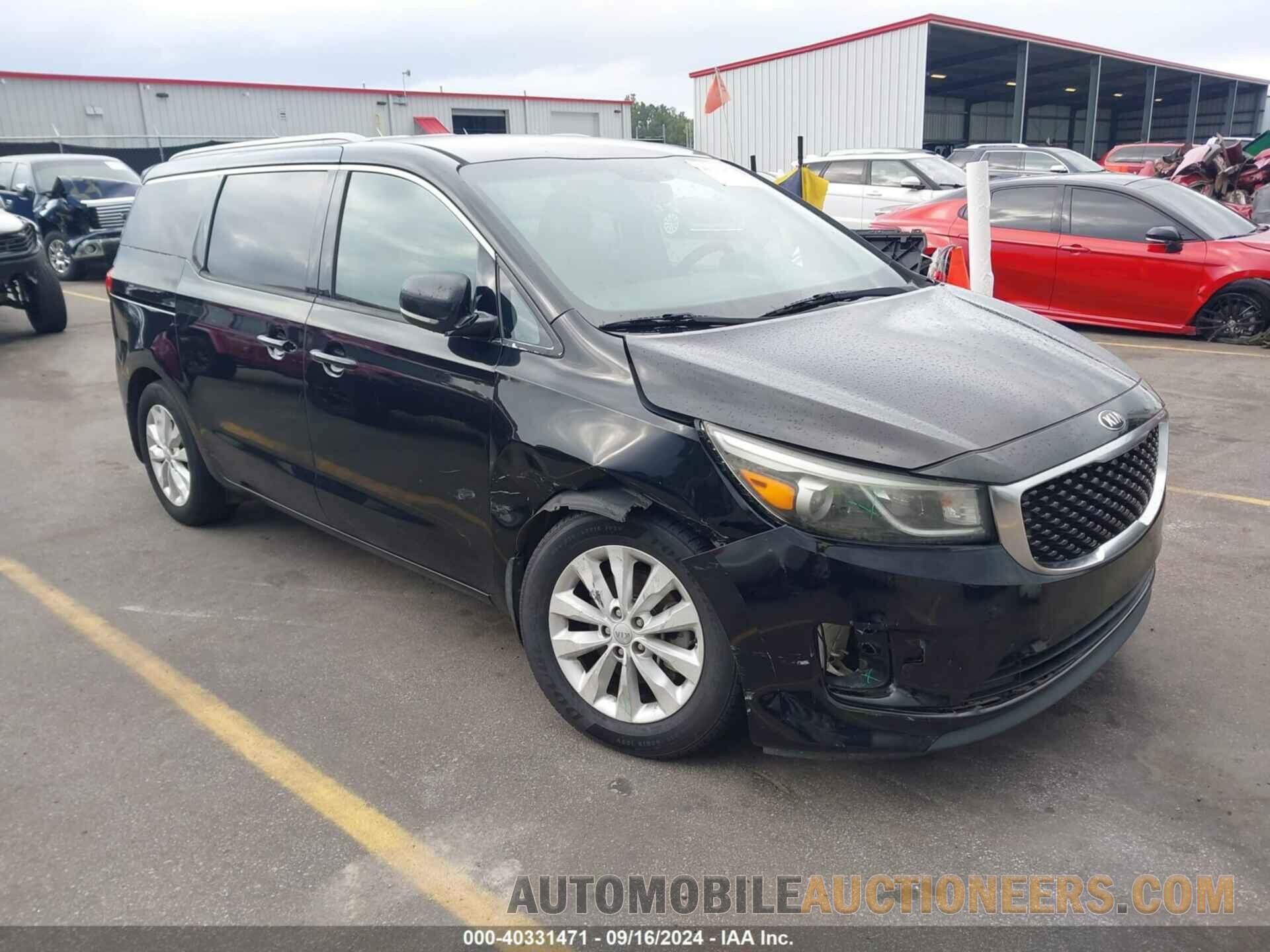 KNDMC5C15F6052174 KIA SEDONA 2015