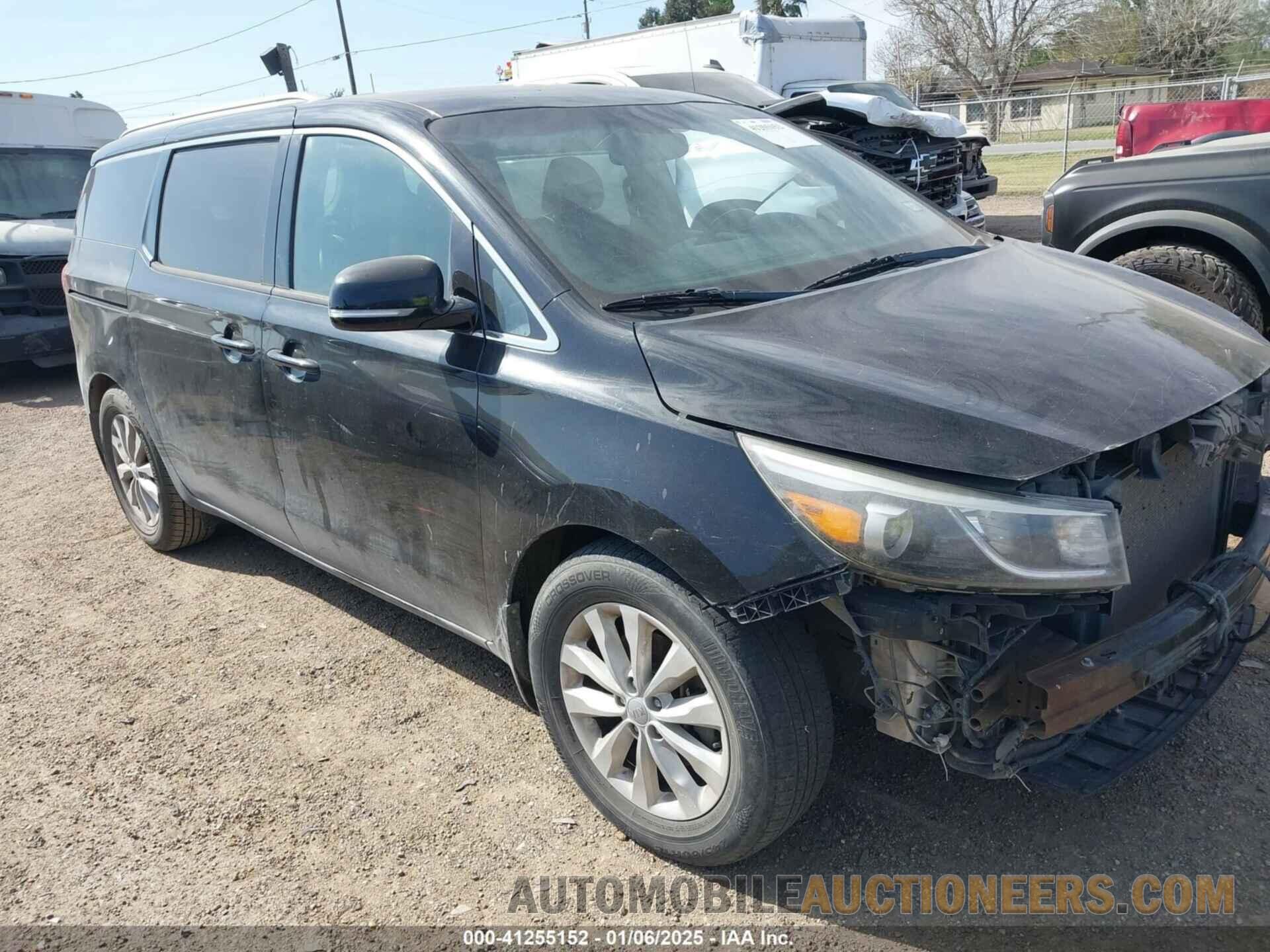 KNDMC5C15H6273020 KIA SEDONA 2017