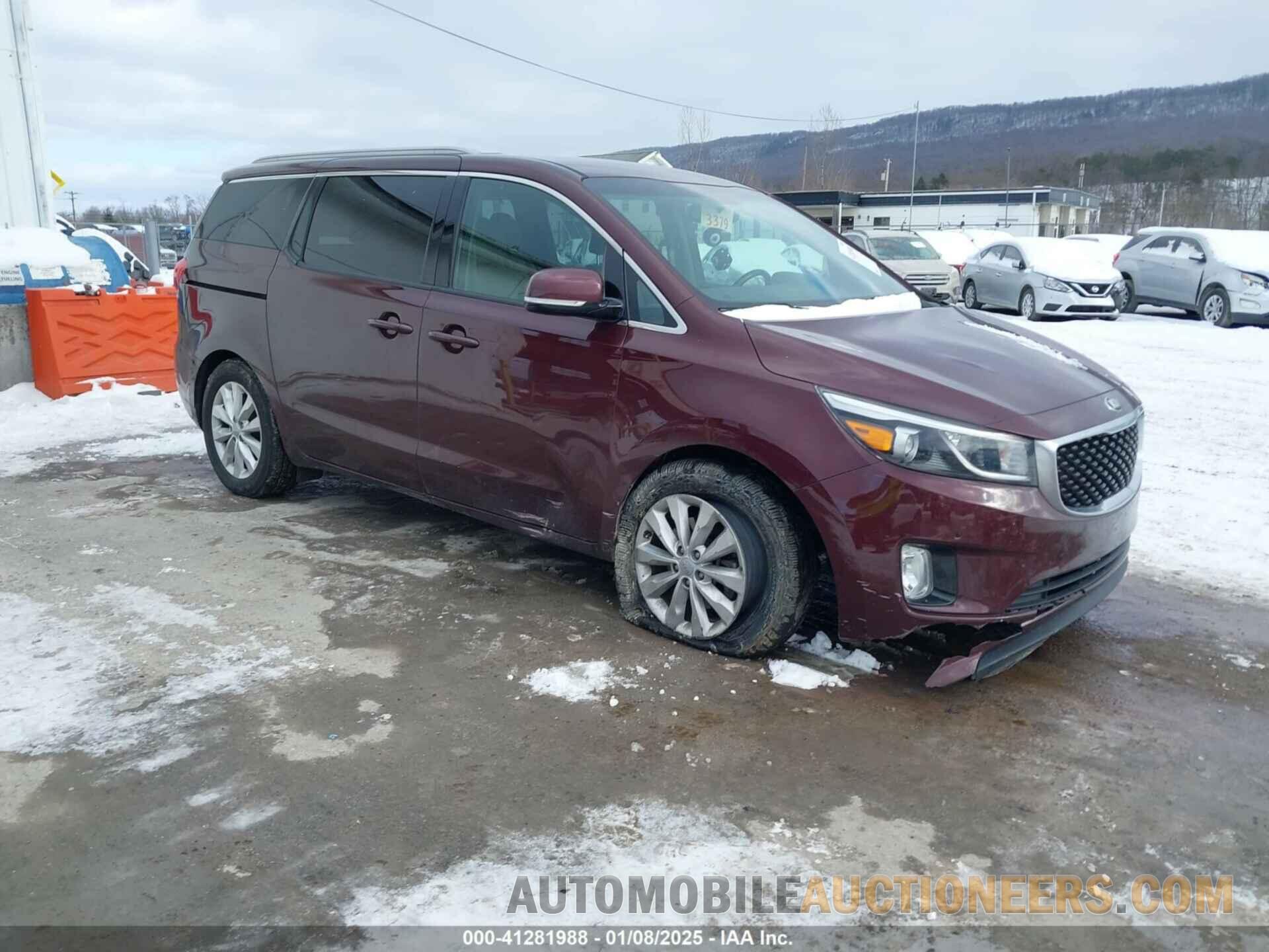 KNDMC5C15H6291162 KIA SEDONA 2017