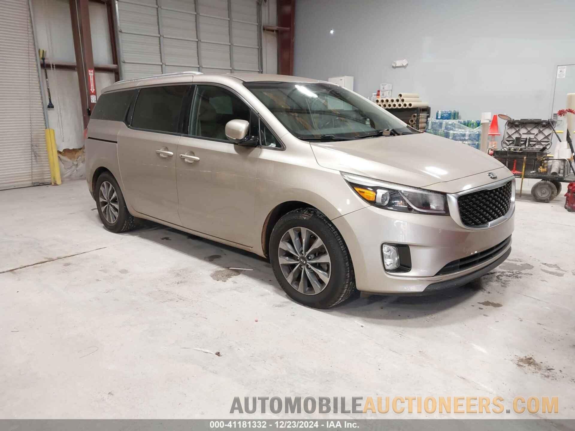 KNDMC5C16F6018633 KIA SEDONA 2015