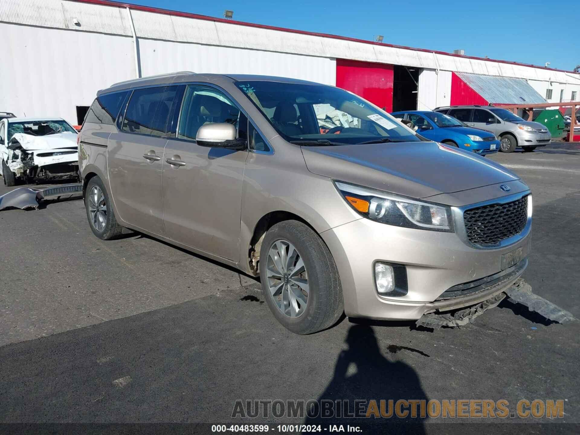 KNDMC5C18F6036258 KIA SEDONA 2015