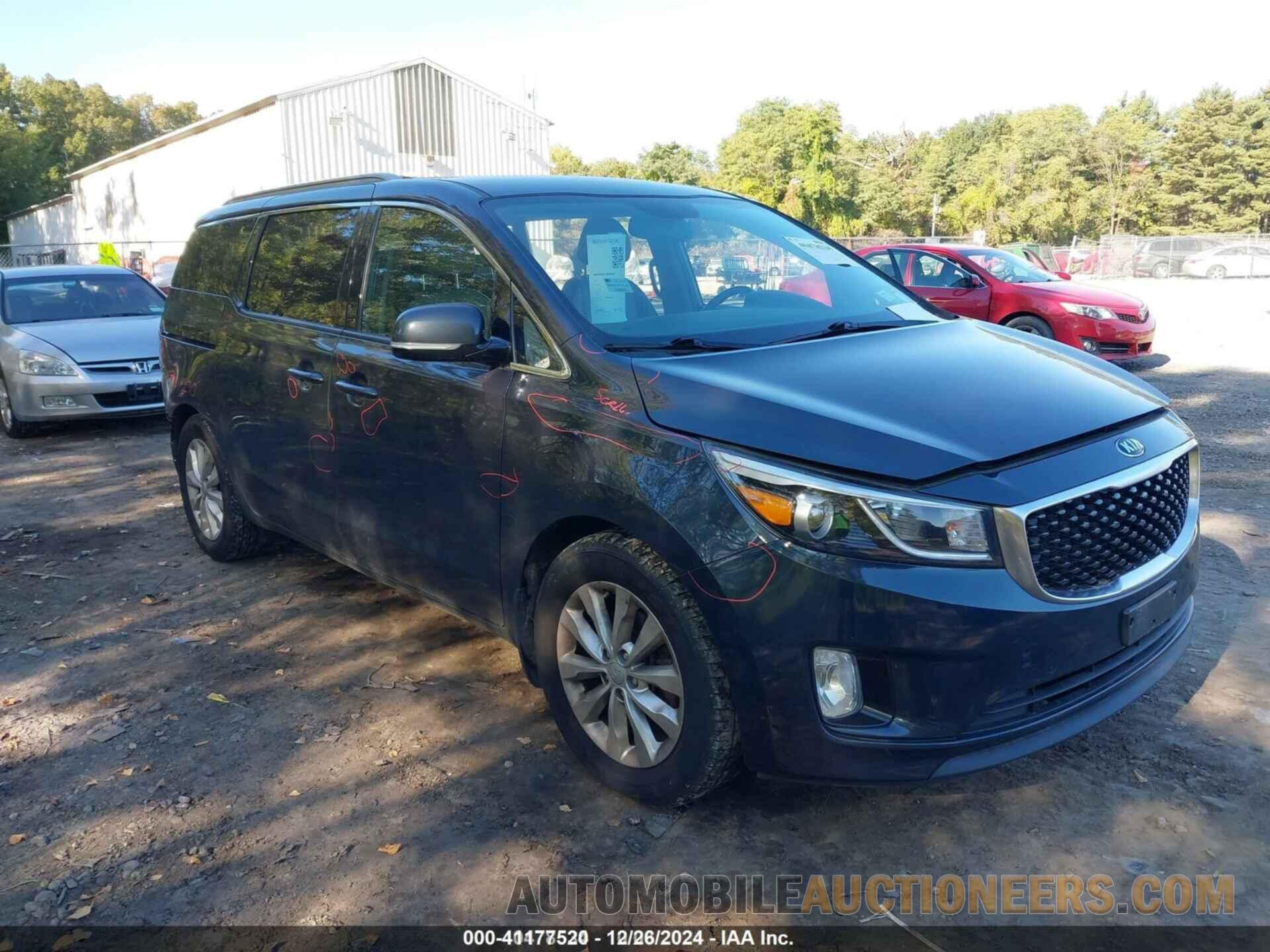 KNDMC5C1XG6108224 KIA SEDONA 2016