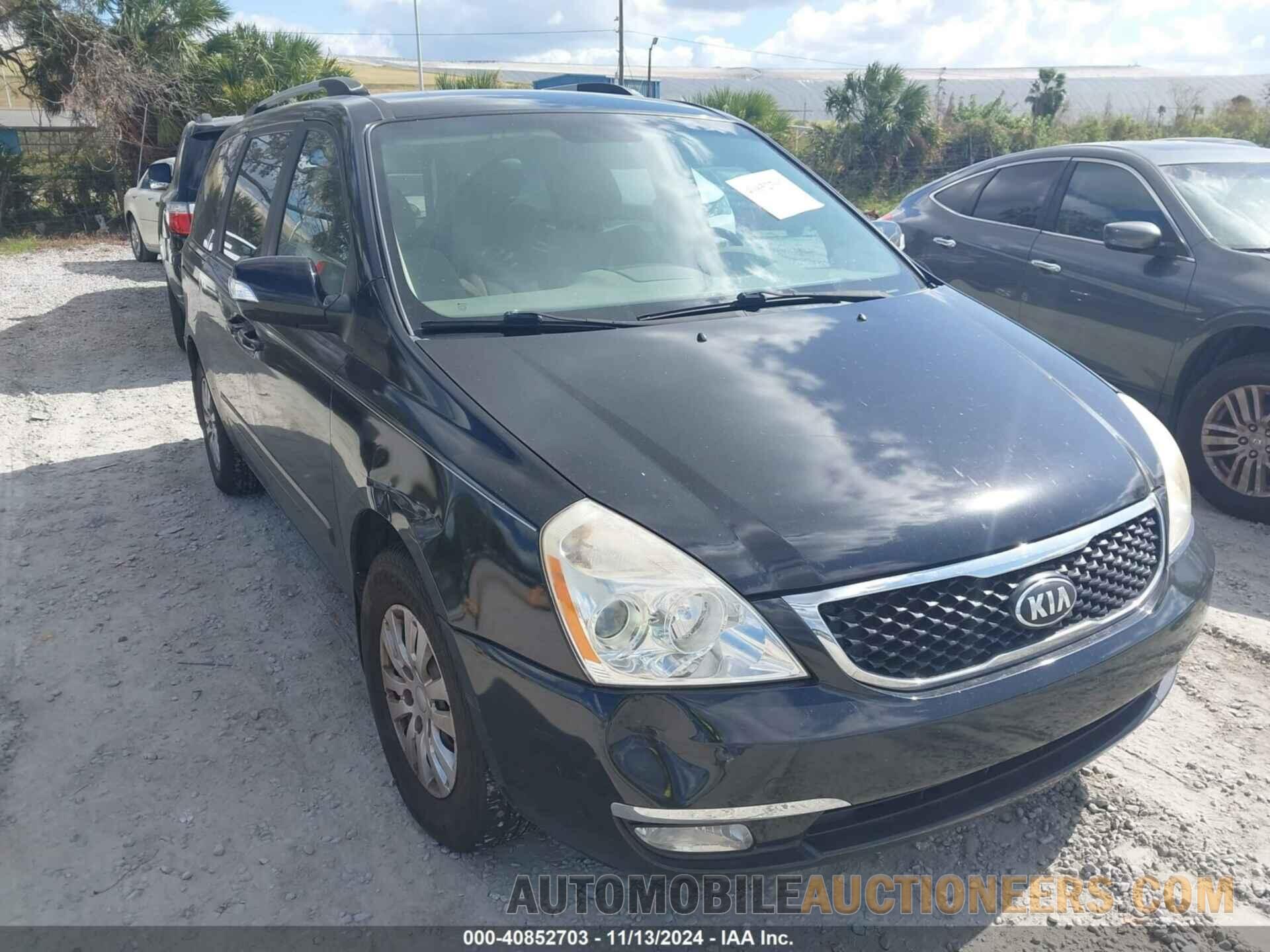 KNDMG4C71E6574995 KIA SEDONA 2014