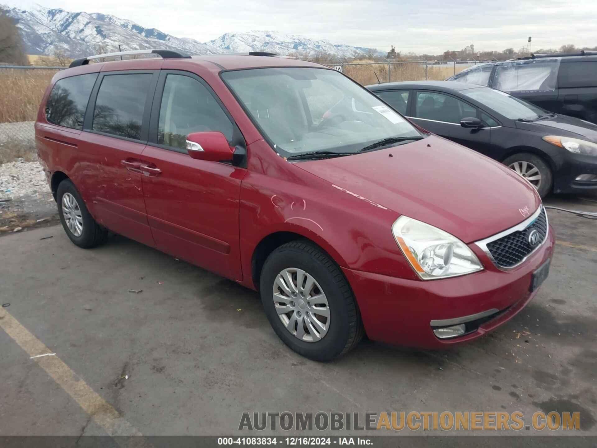 KNDMG4C73E6542324 KIA SEDONA 2014