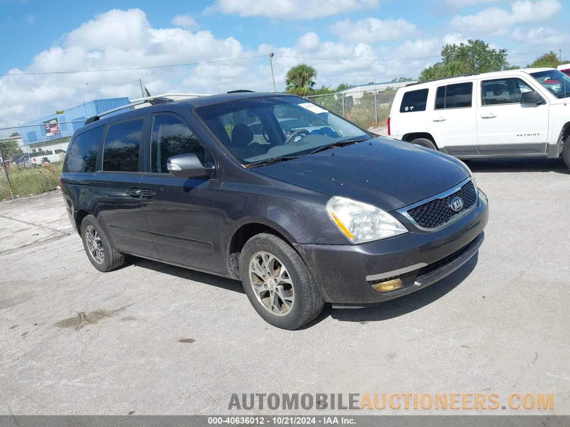 KNDMG4C77E6570837 KIA SEDONA 2014