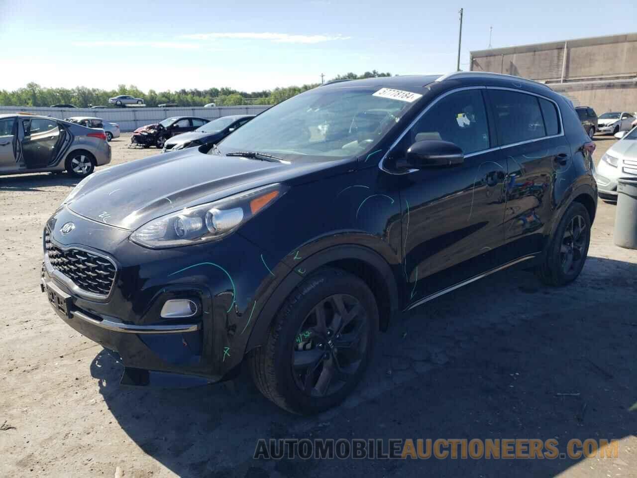 KNDP63AC8M7845683 KIA SPORTAGE 2021