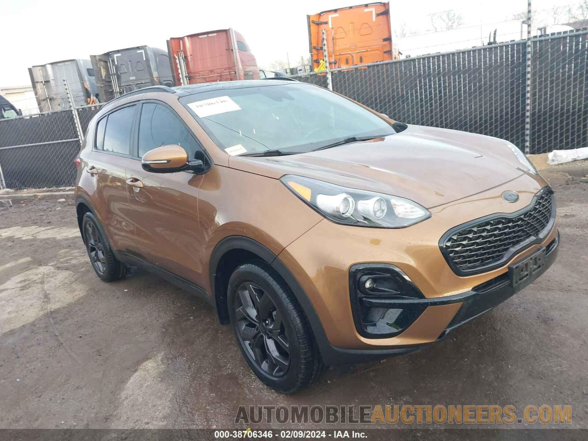 KNDP6CAC0M7860615 KIA SPORTAGE 2021