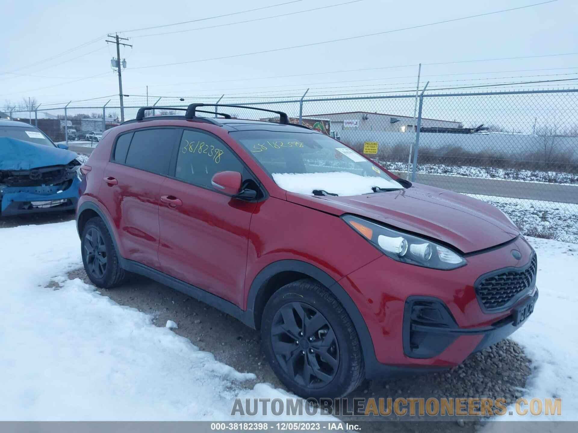 KNDP6CAC5M7855877 KIA SPORTAGE 2021