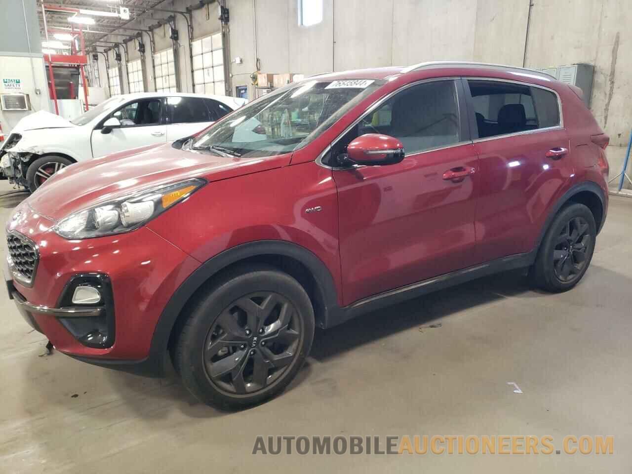 KNDP6CAC9M7914302 KIA SPORTAGE 2021