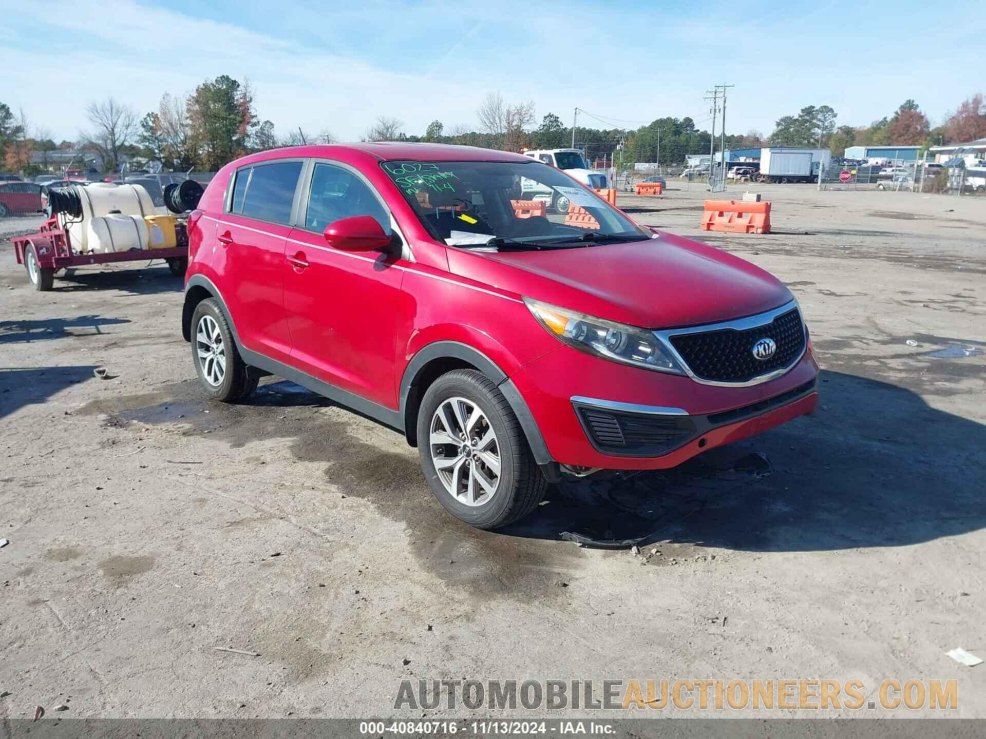 KNDPB3ACXE7568922 KIA SPORTAGE 2014