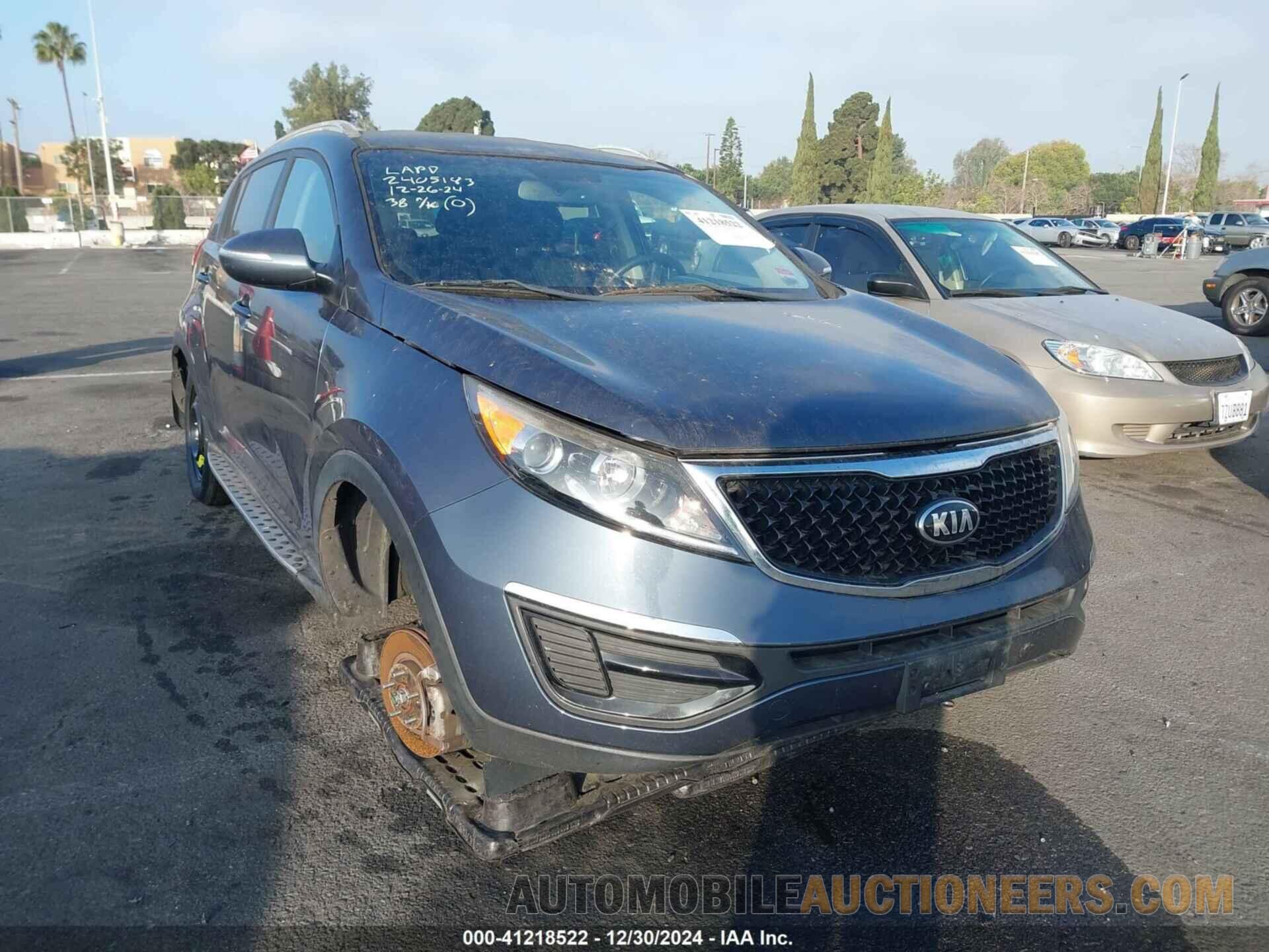 KNDPB3ACXE7570590 KIA SPORTAGE 2014