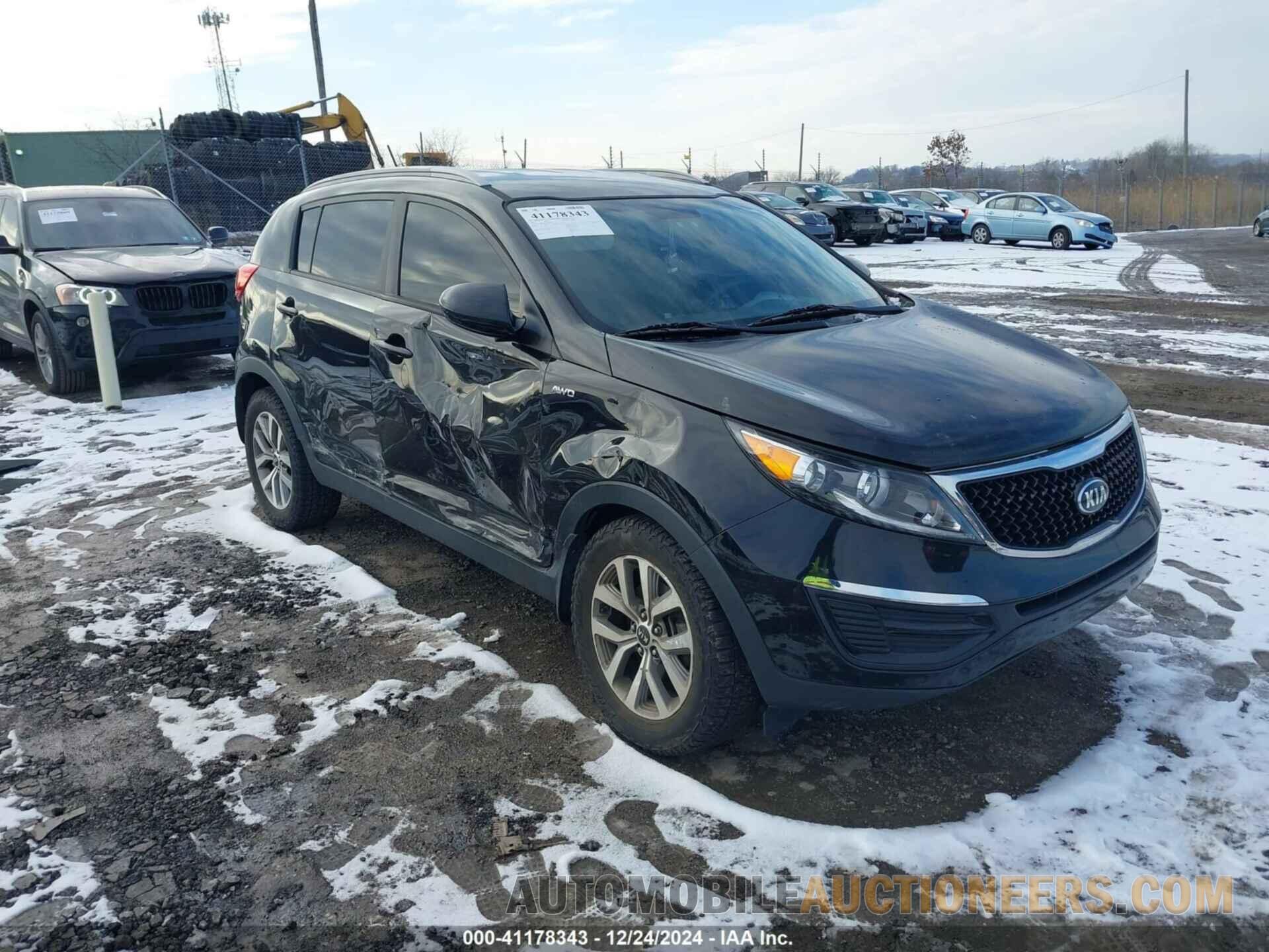 KNDPBCAC6G7874017 KIA SPORTAGE 2016