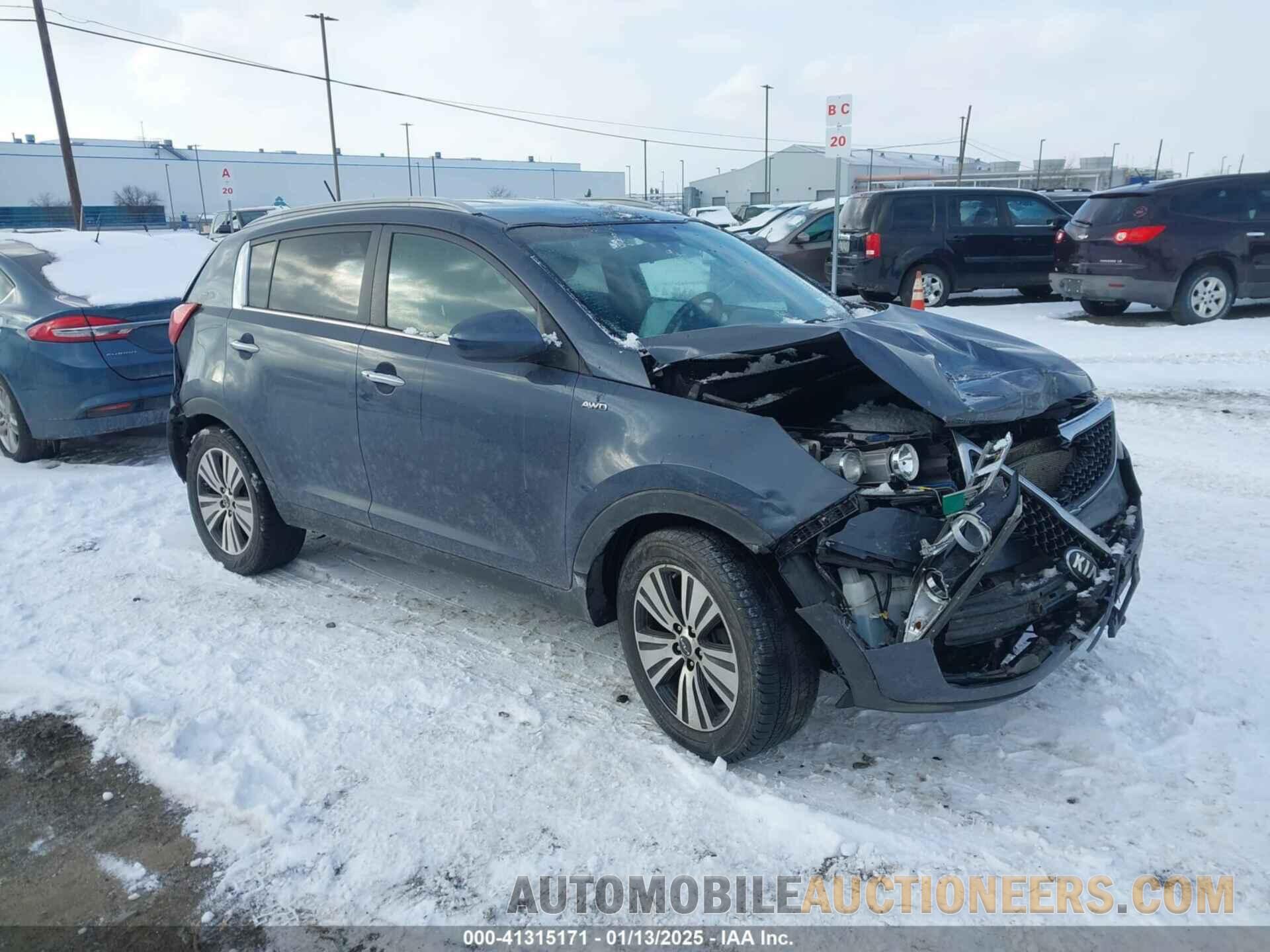 KNDPCCAC8G7815886 KIA SPORTAGE 2016