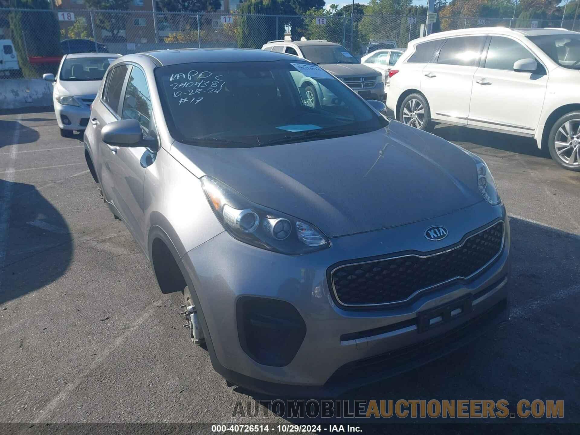 KNDPM3AC5J7336961 KIA SPORTAGE 2018