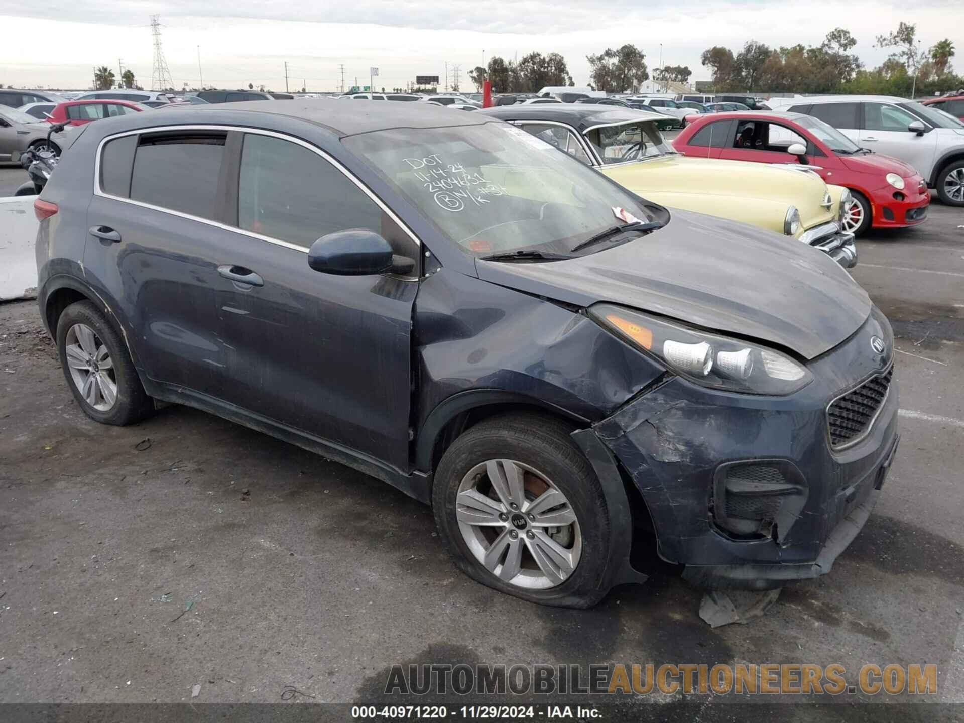 KNDPM3AC6J7472371 KIA SPORTAGE 2018