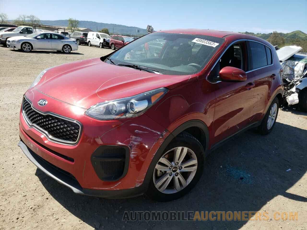 KNDPM3AC8J7467625 KIA SPORTAGE 2018