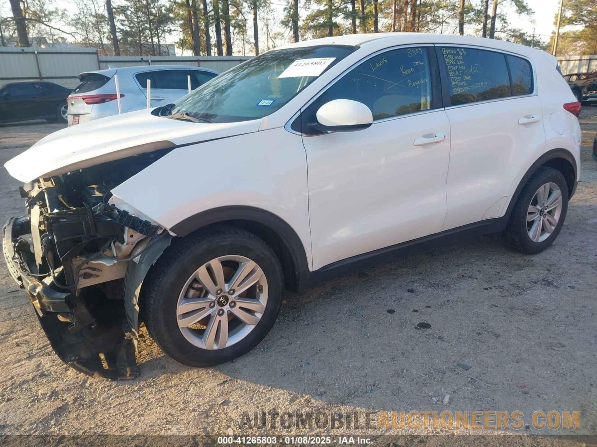 KNDPM3ACXJ7301798 KIA SPORTAGE 2018