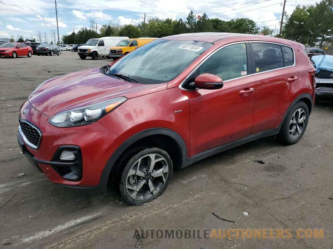 KNDPMCAC2M7932386 KIA SPORTAGE 2021