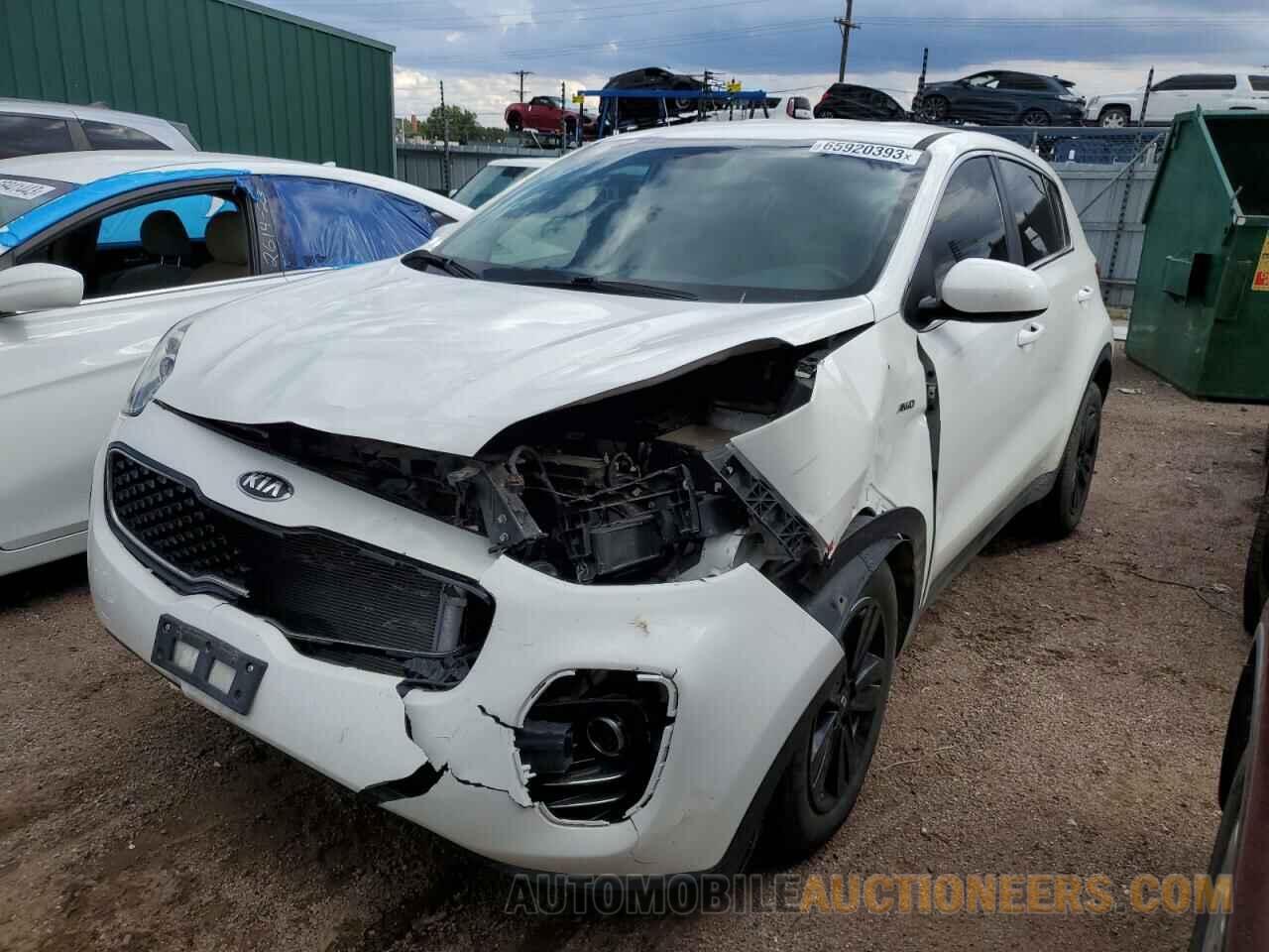 KNDPMCAC3K7582411 KIA SPORTAGE 2019