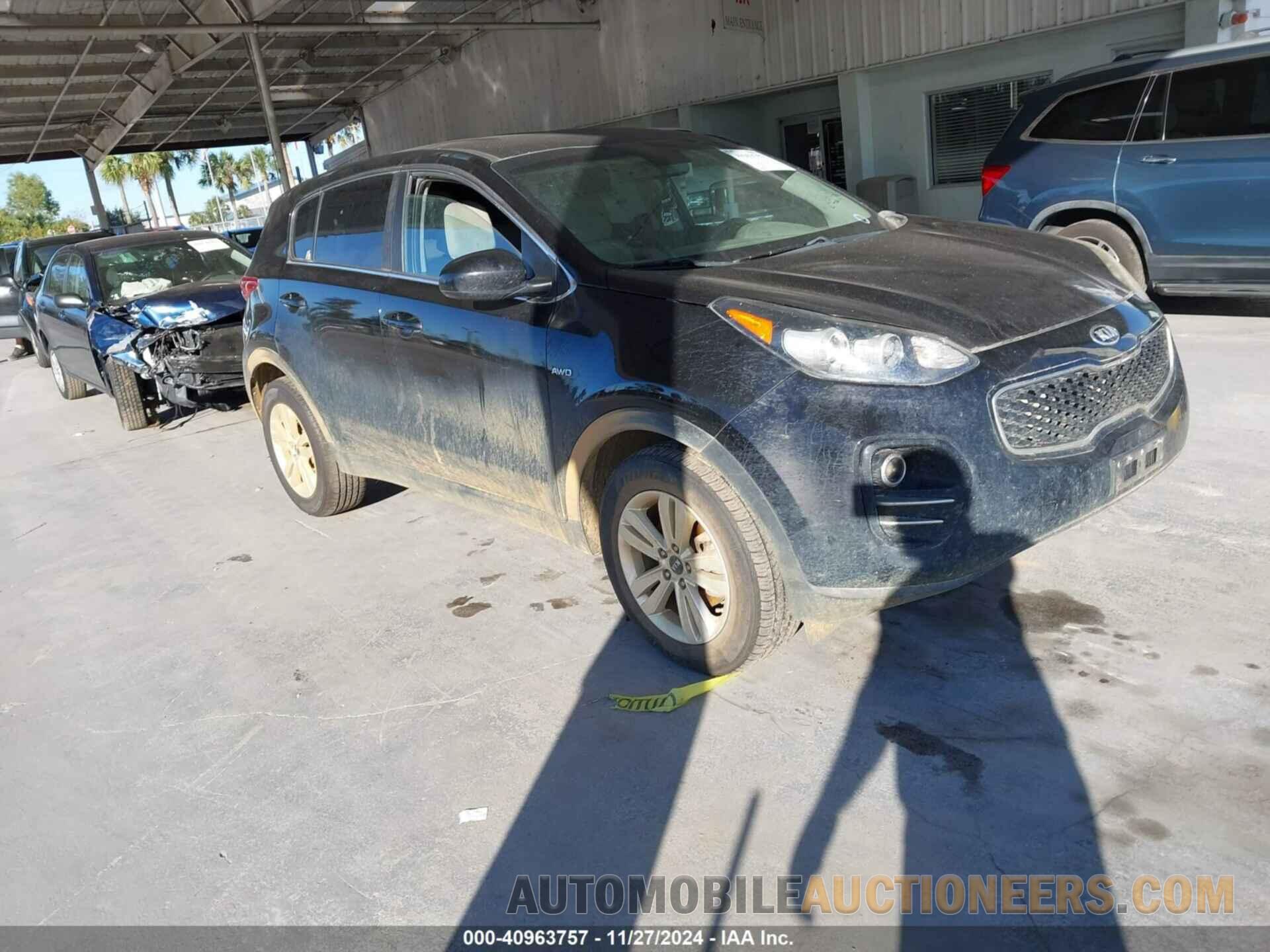 KNDPMCAC4H7274480 KIA SPORTAGE 2017