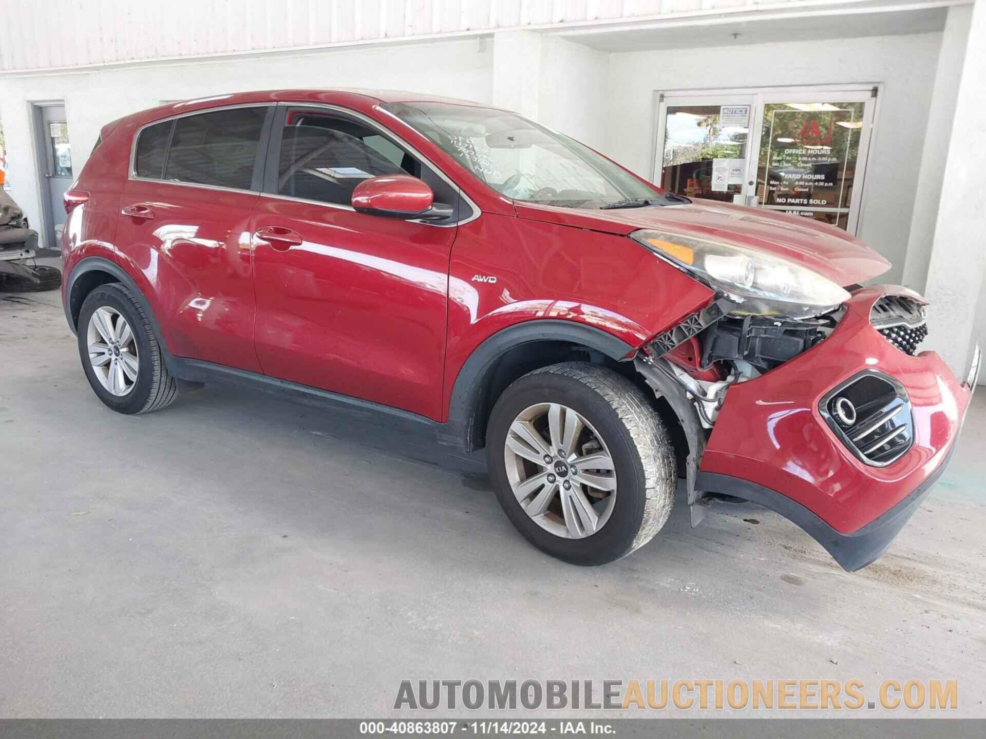 KNDPMCAC4J7380689 KIA SPORTAGE 2018