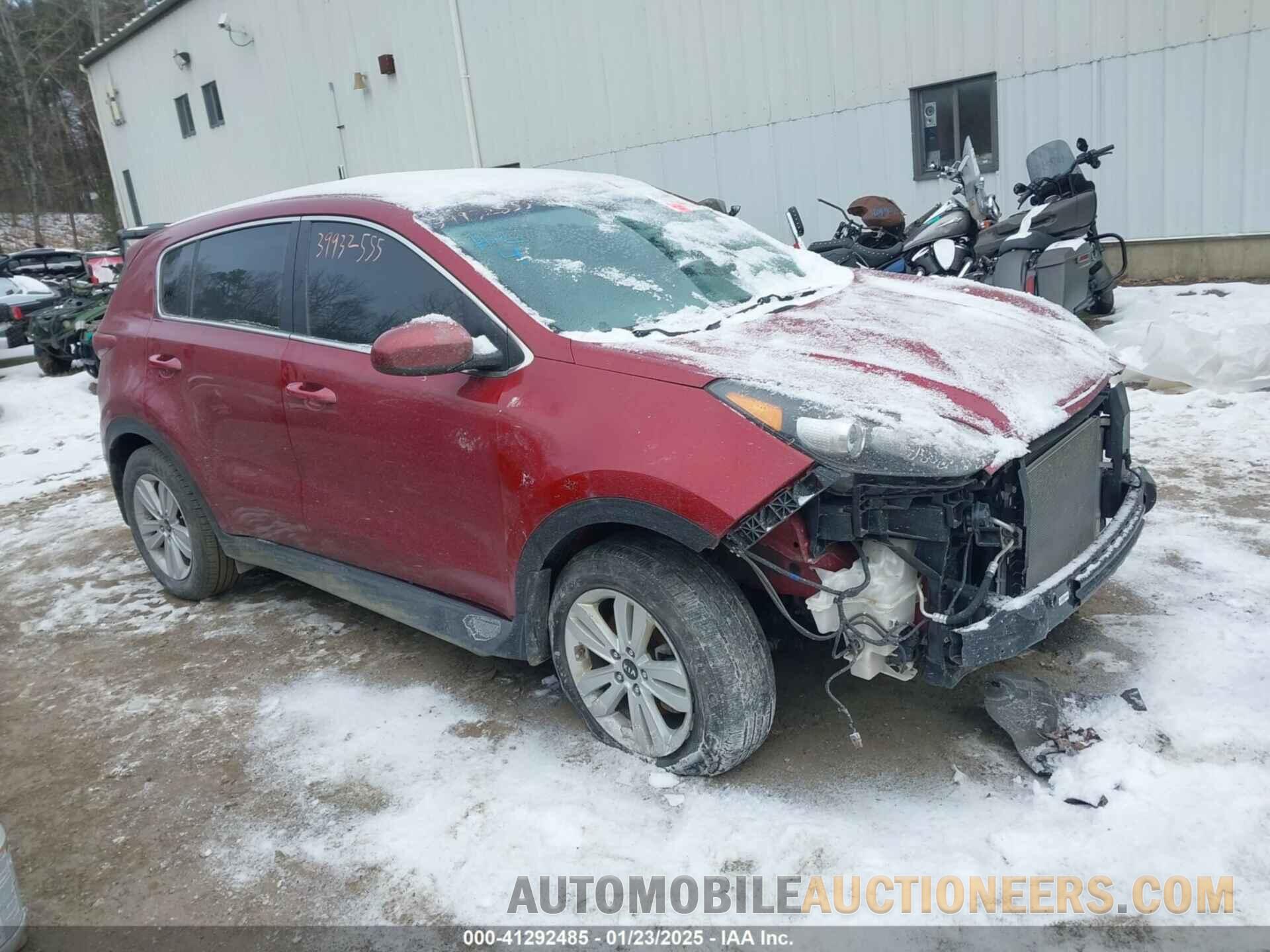 KNDPMCAC5K7548874 KIA SPORTAGE 2019