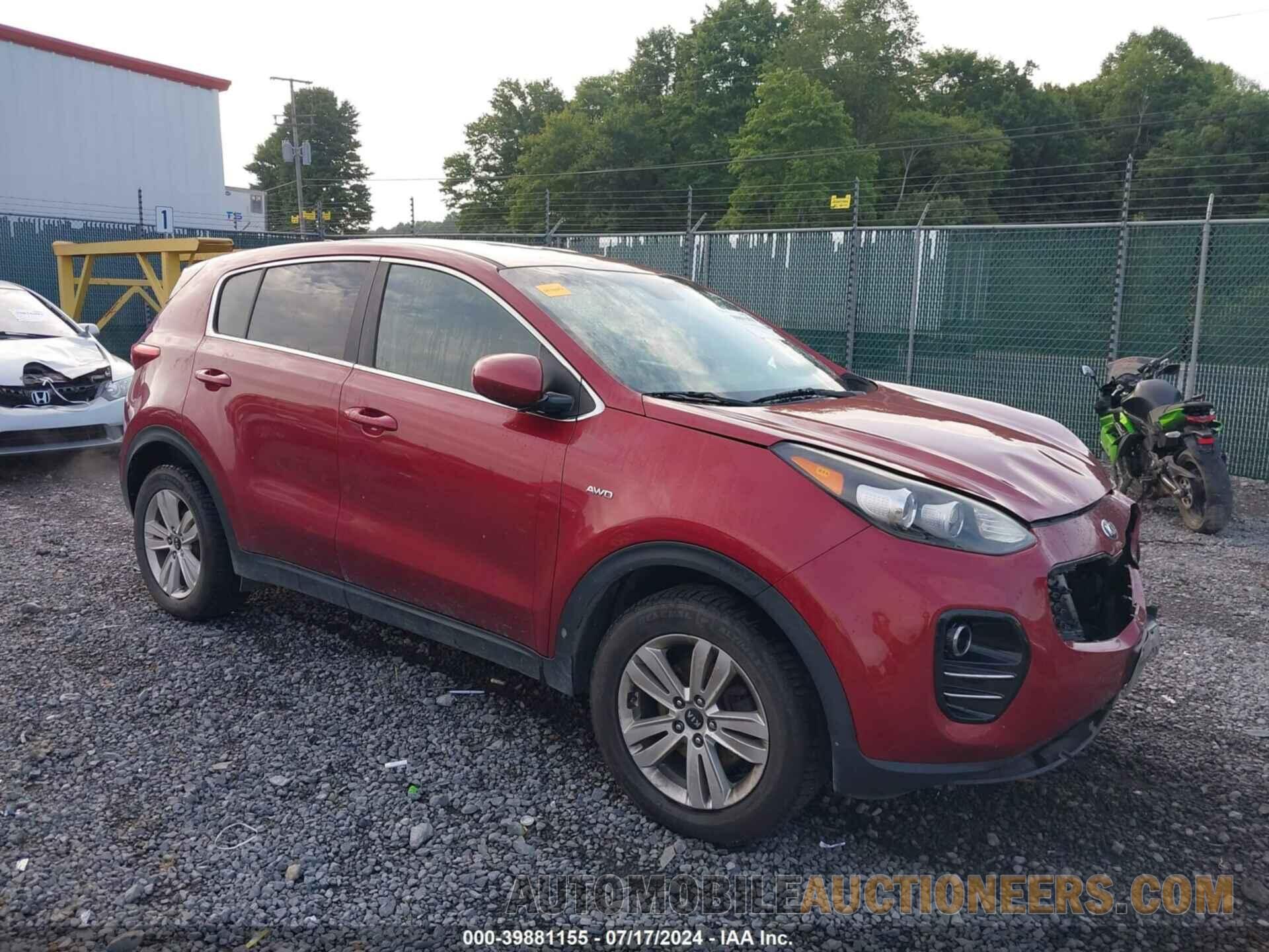 KNDPMCAC8H7032632 KIA SPORTAGE 2017