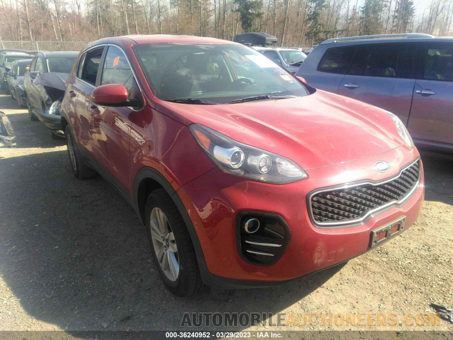 KNDPMCAC8J7444698 KIA SPORTAGE 2018