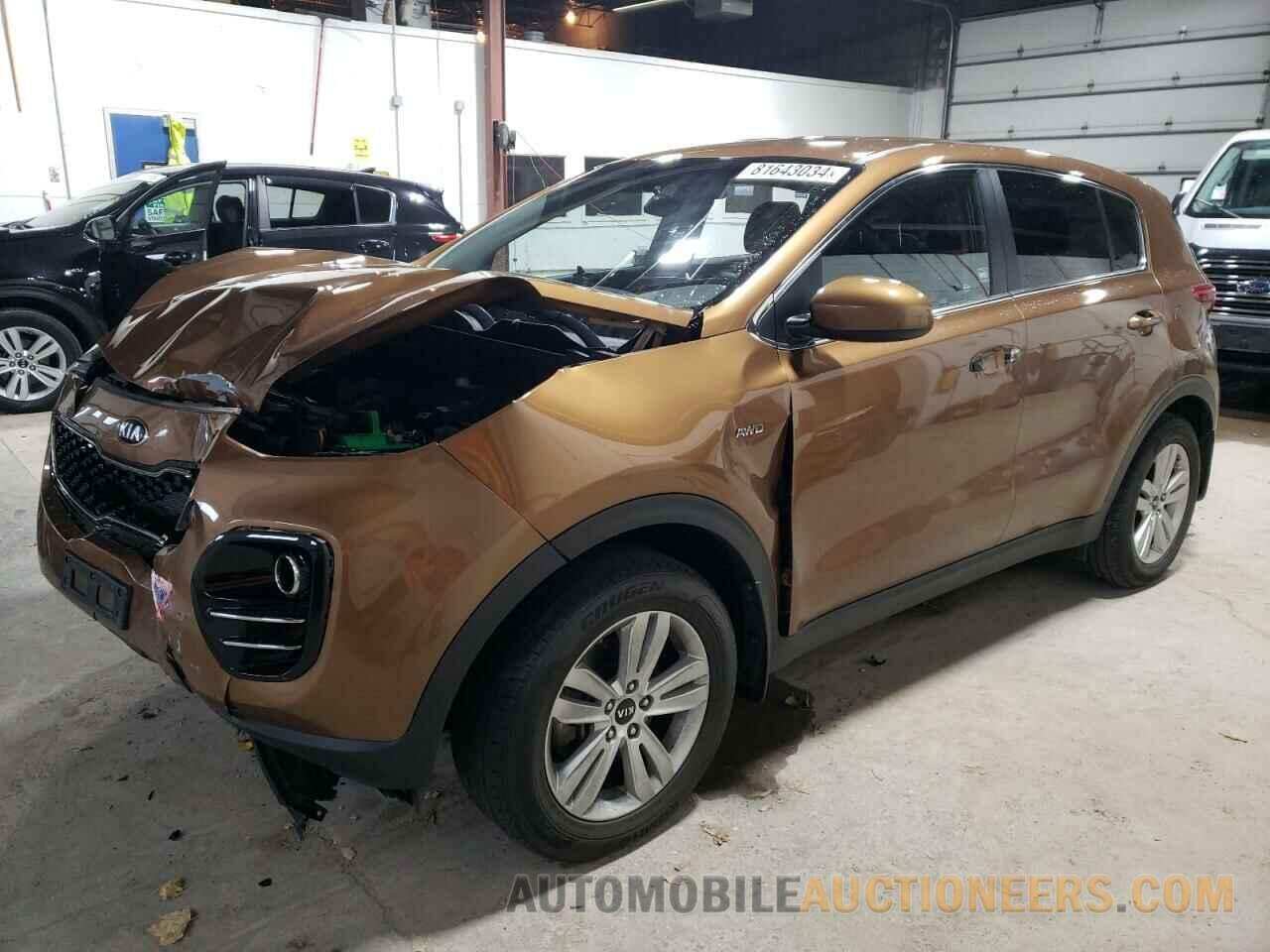 KNDPMCAC9J7428431 KIA SPORTAGE 2018