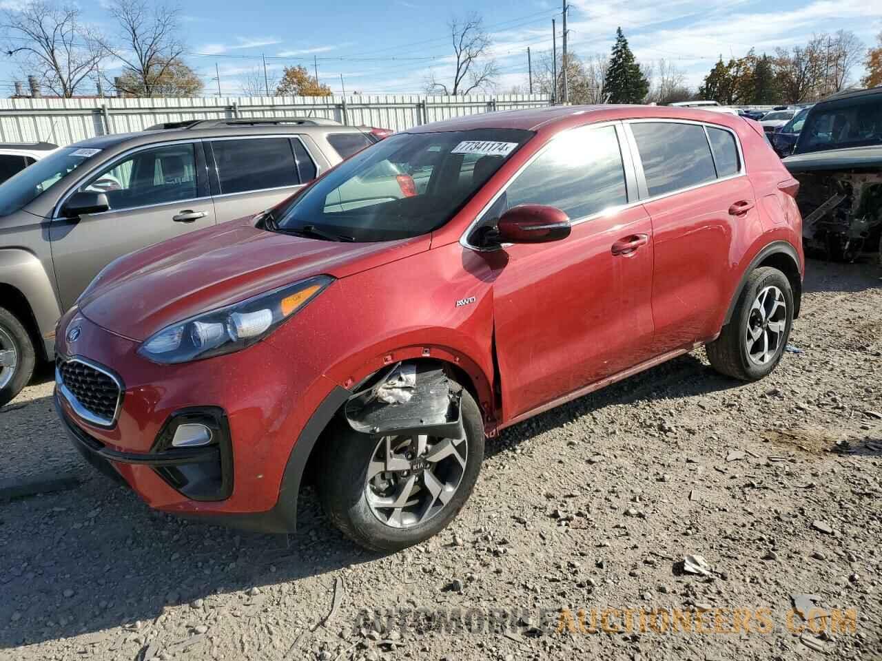 KNDPMCAC9M7861087 KIA SPORTAGE 2021