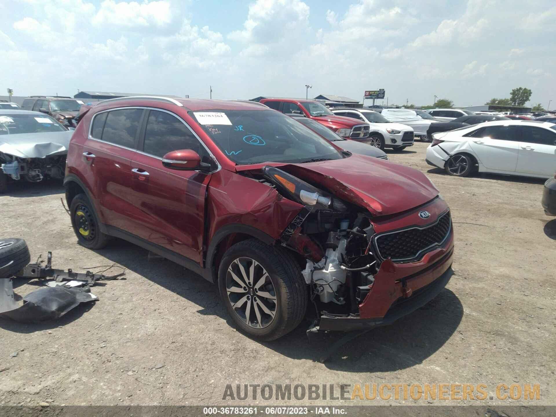 KNDPN3AC4J7487853 KIA SPORTAGE 2018