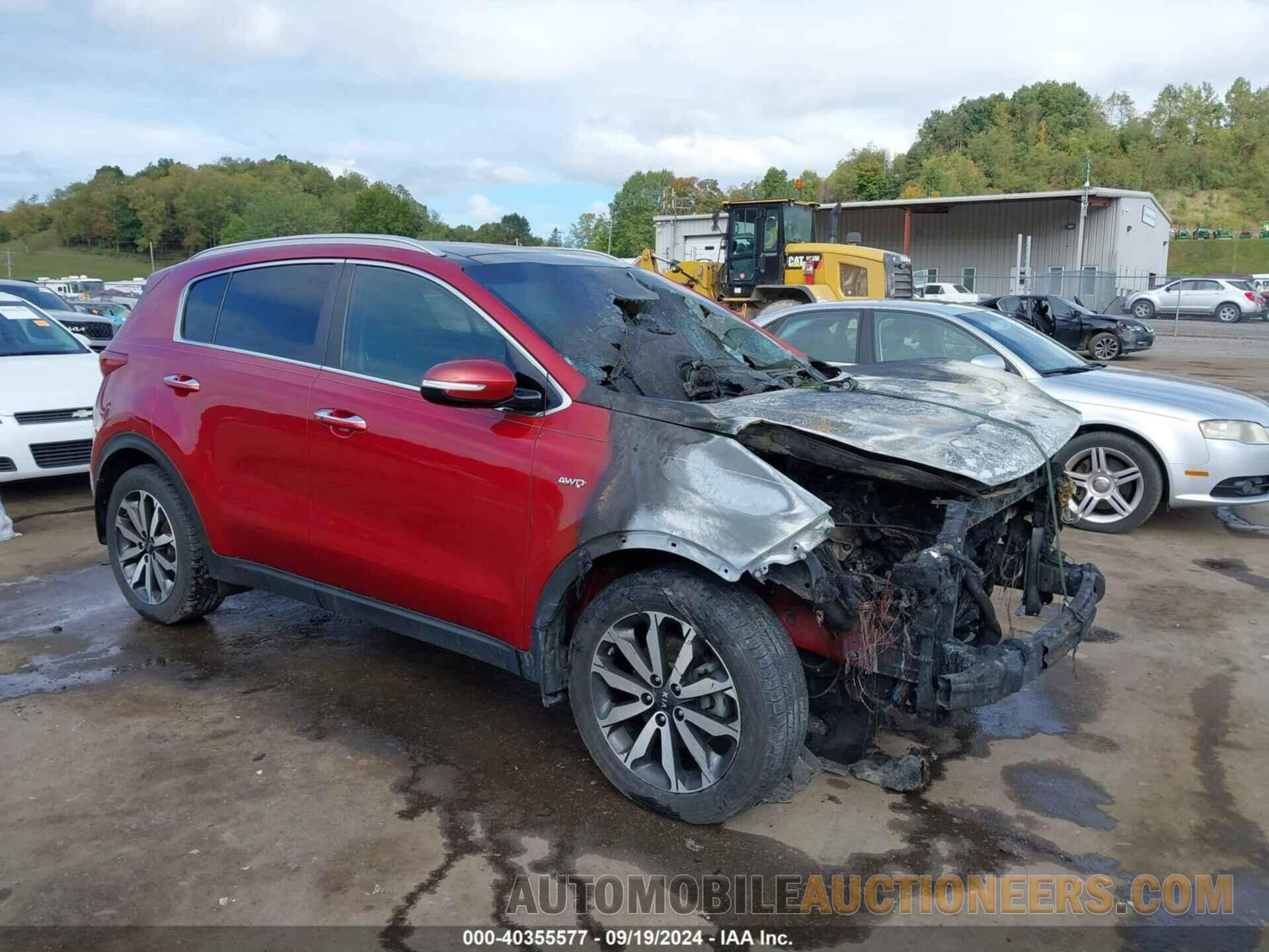 KNDPNCAC0H7247581 KIA SPORTAGE 2017