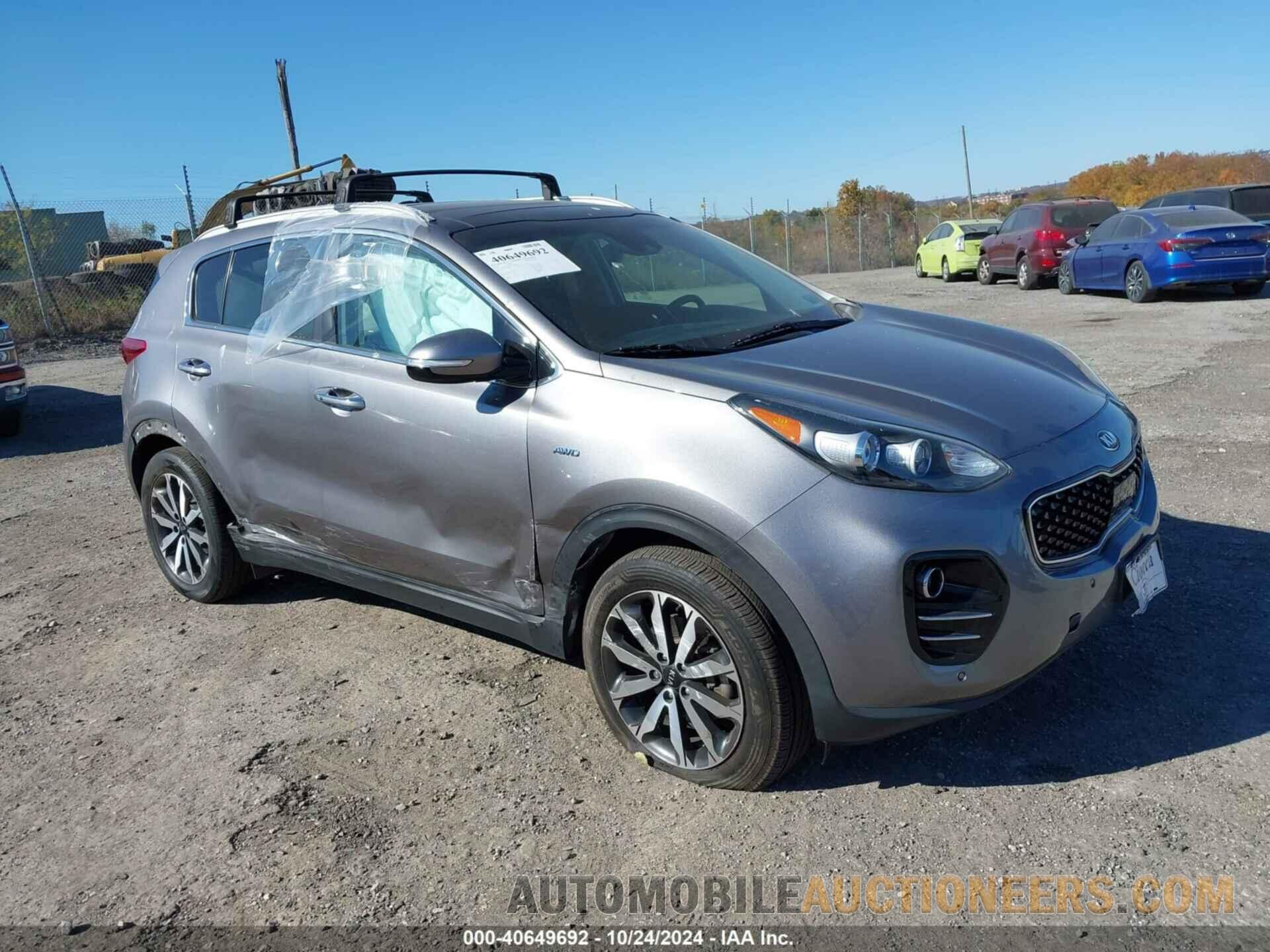 KNDPNCAC4H7230850 KIA SPORTAGE 2017