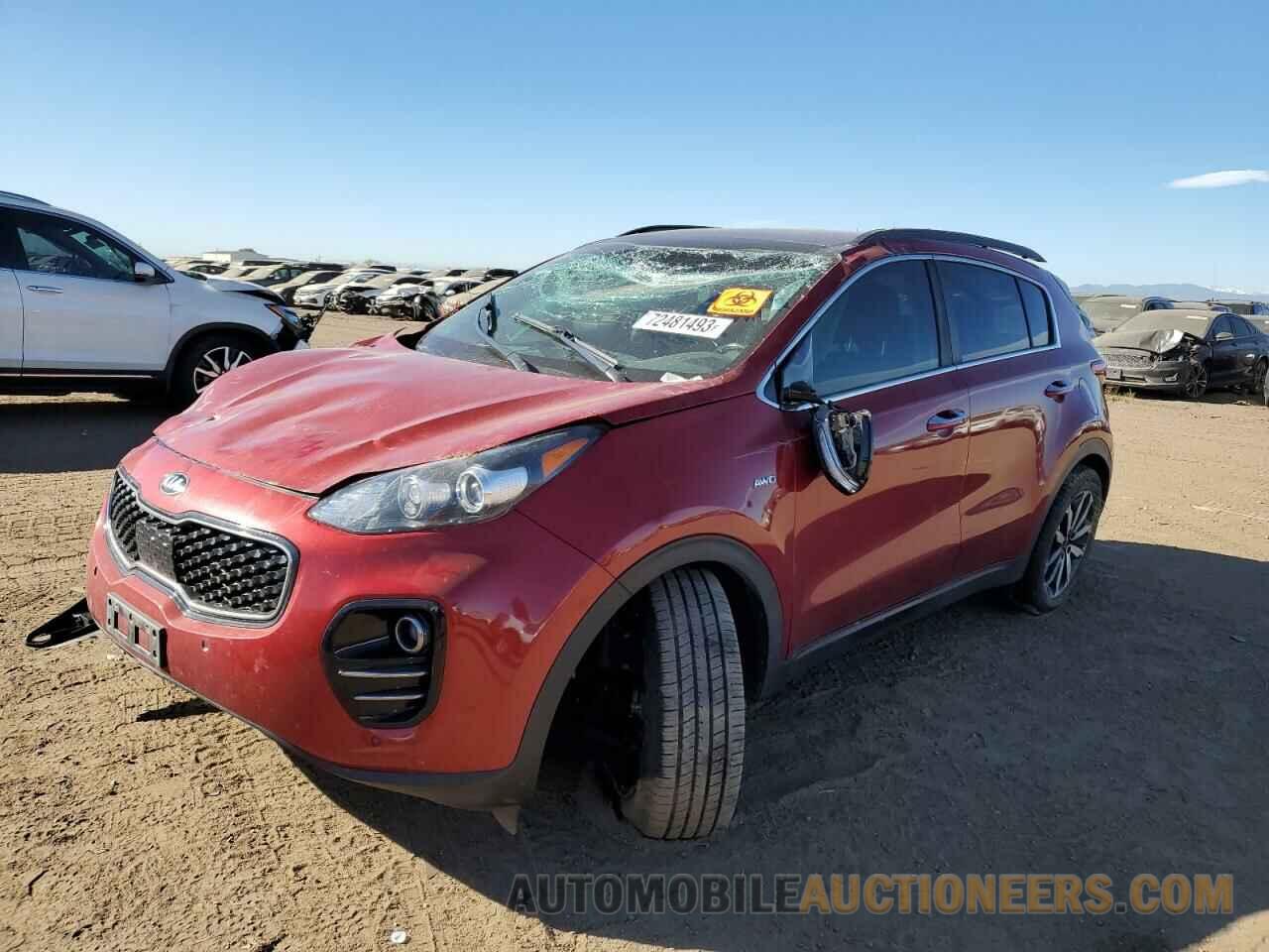 KNDPNCAC4J7352971 KIA SPORTAGE 2018