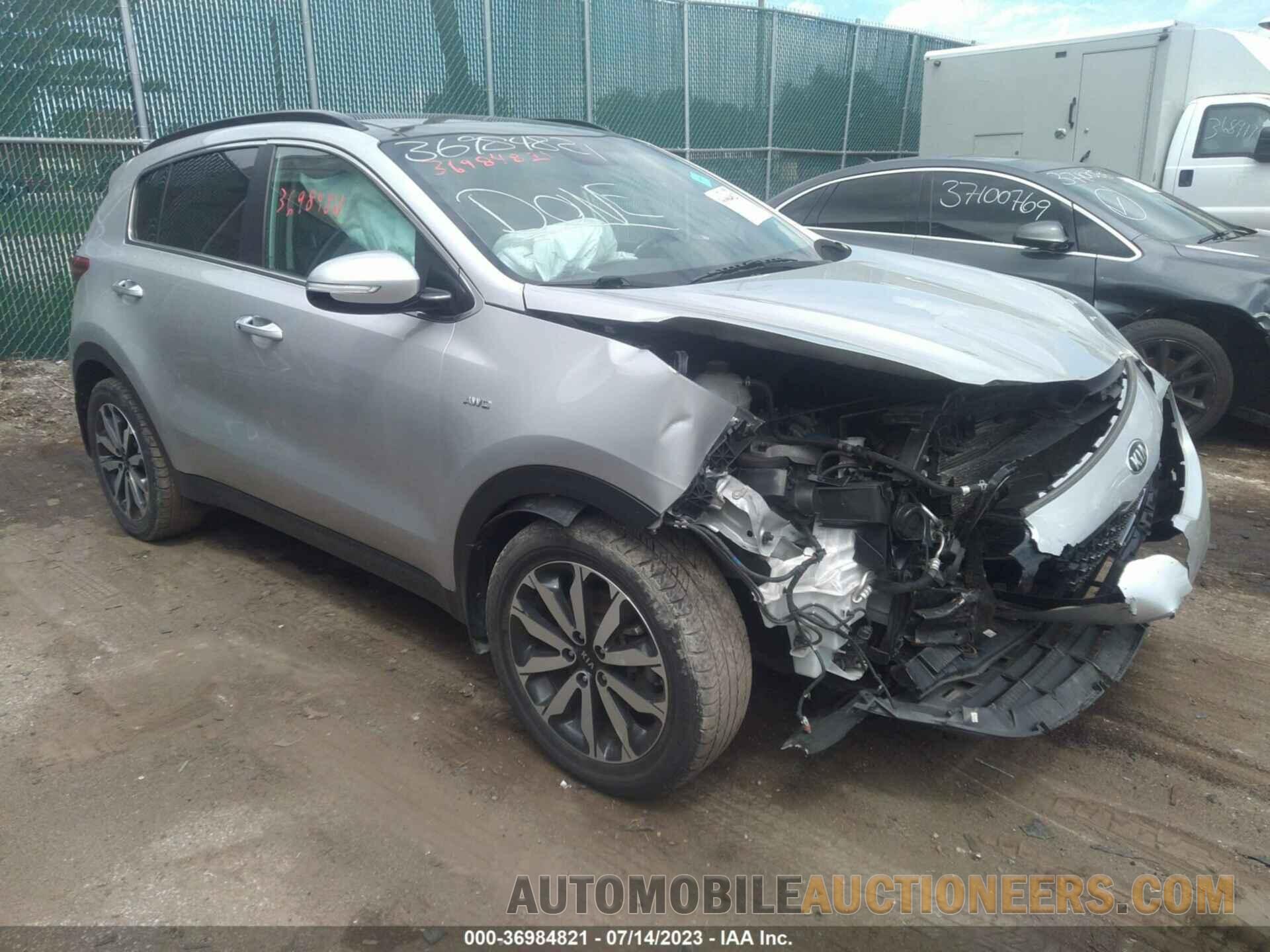 KNDPNCAC4J7396825 KIA SPORTAGE 2018