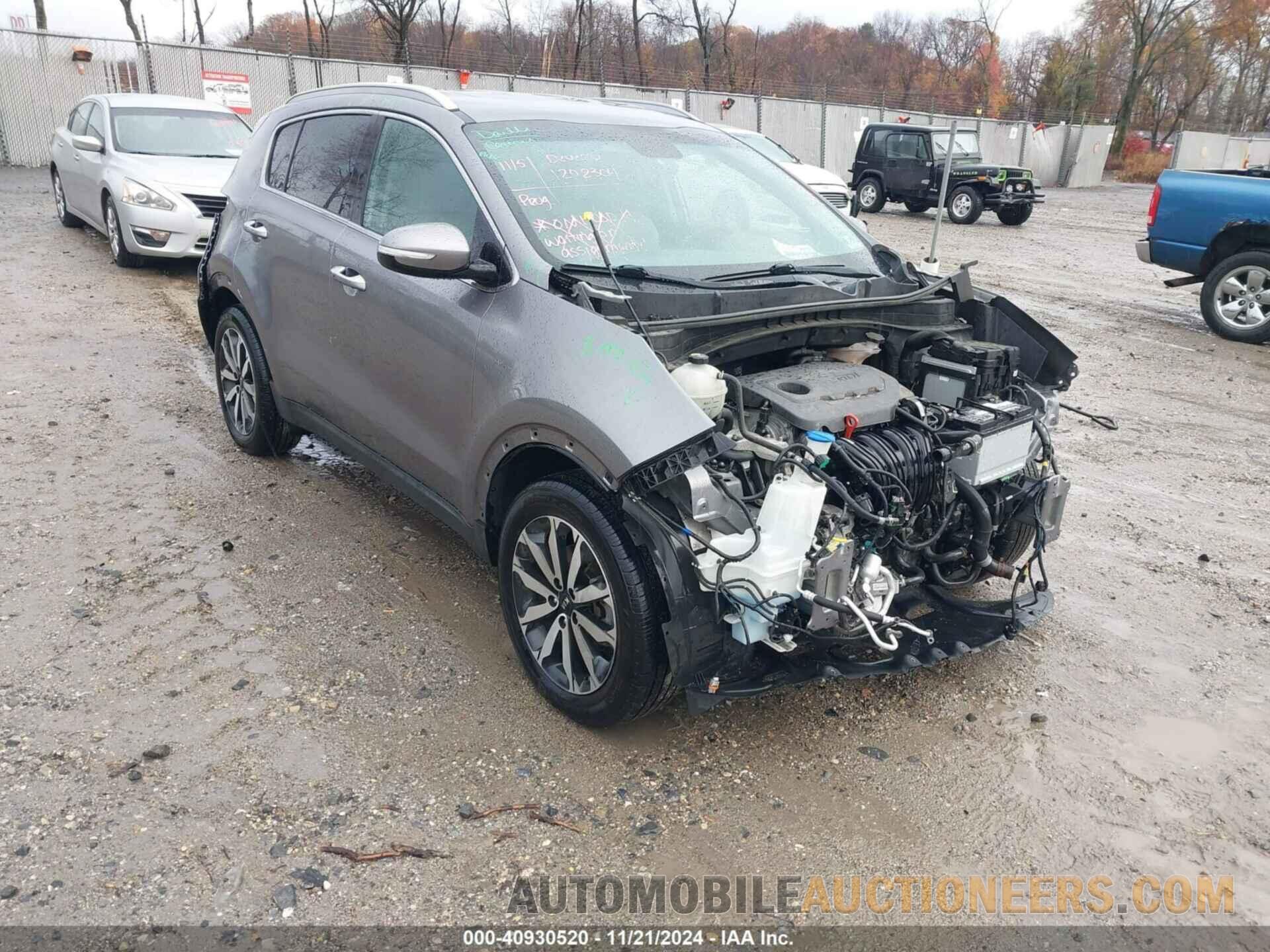 KNDPNCAC5J7373926 KIA SPORTAGE 2018