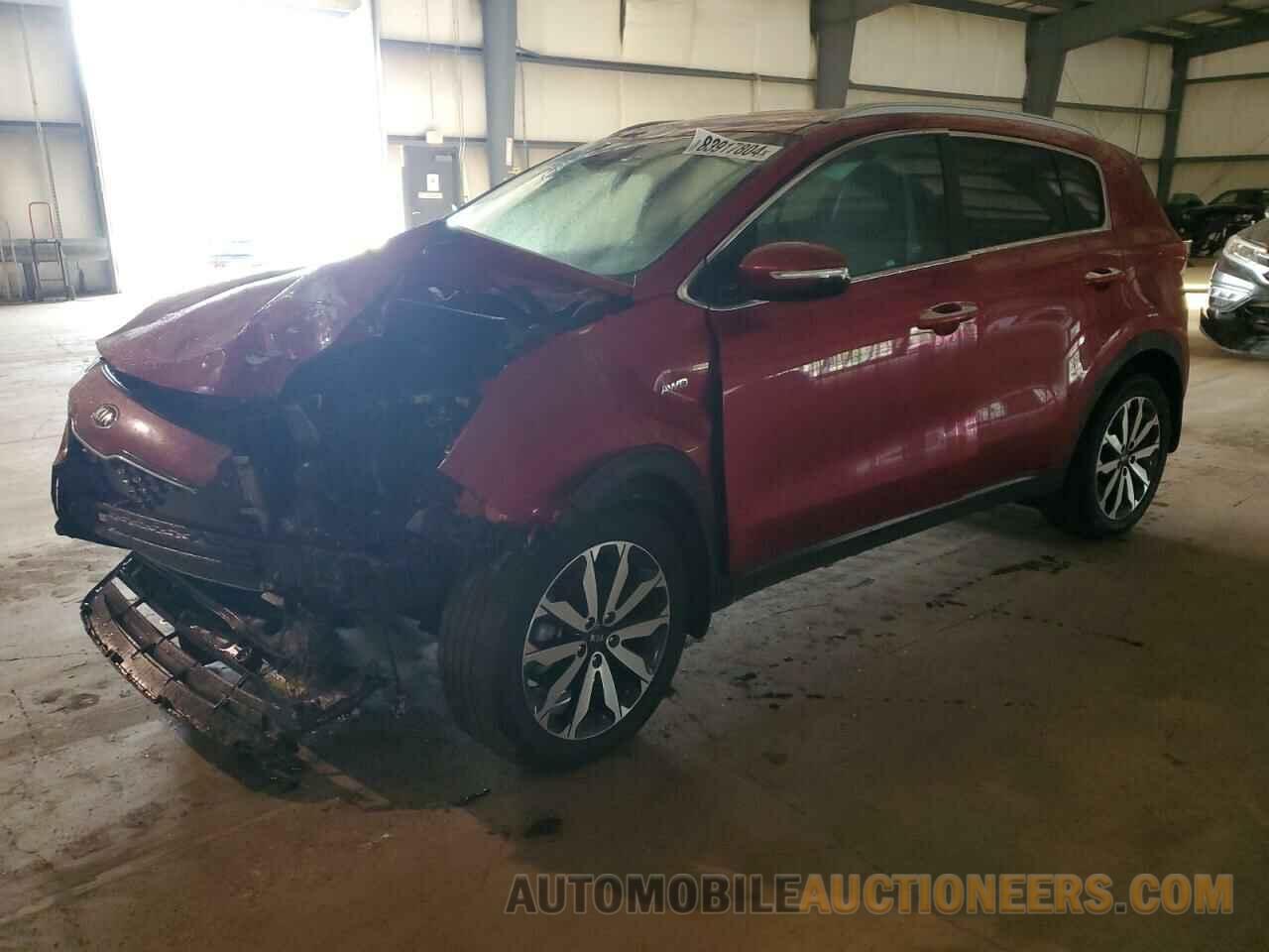 KNDPNCAC9J7433643 KIA SPORTAGE 2018