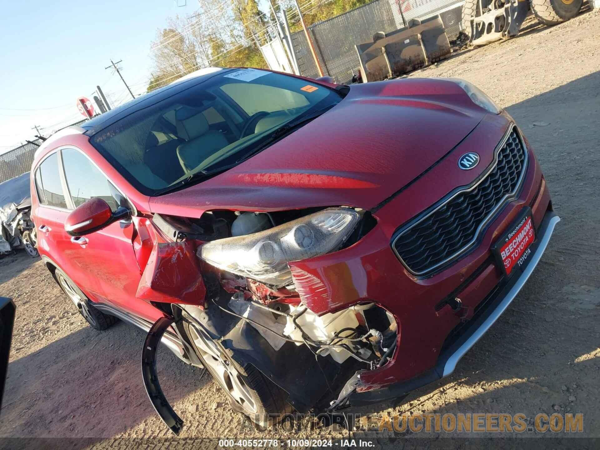 KNDPR3A68H7098111 KIA SPORTAGE 2017