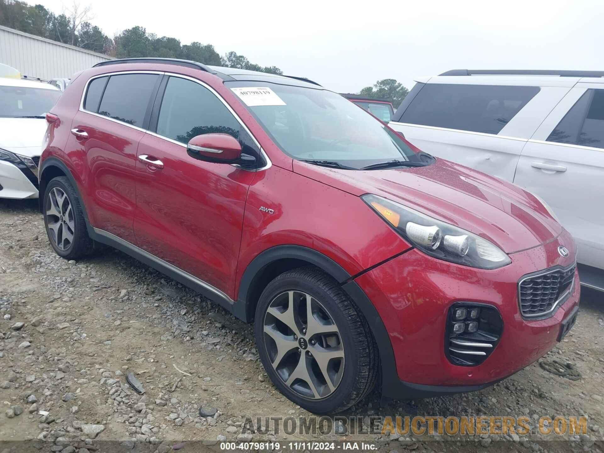 KNDPRCA62J7374305 KIA SPORTAGE 2018