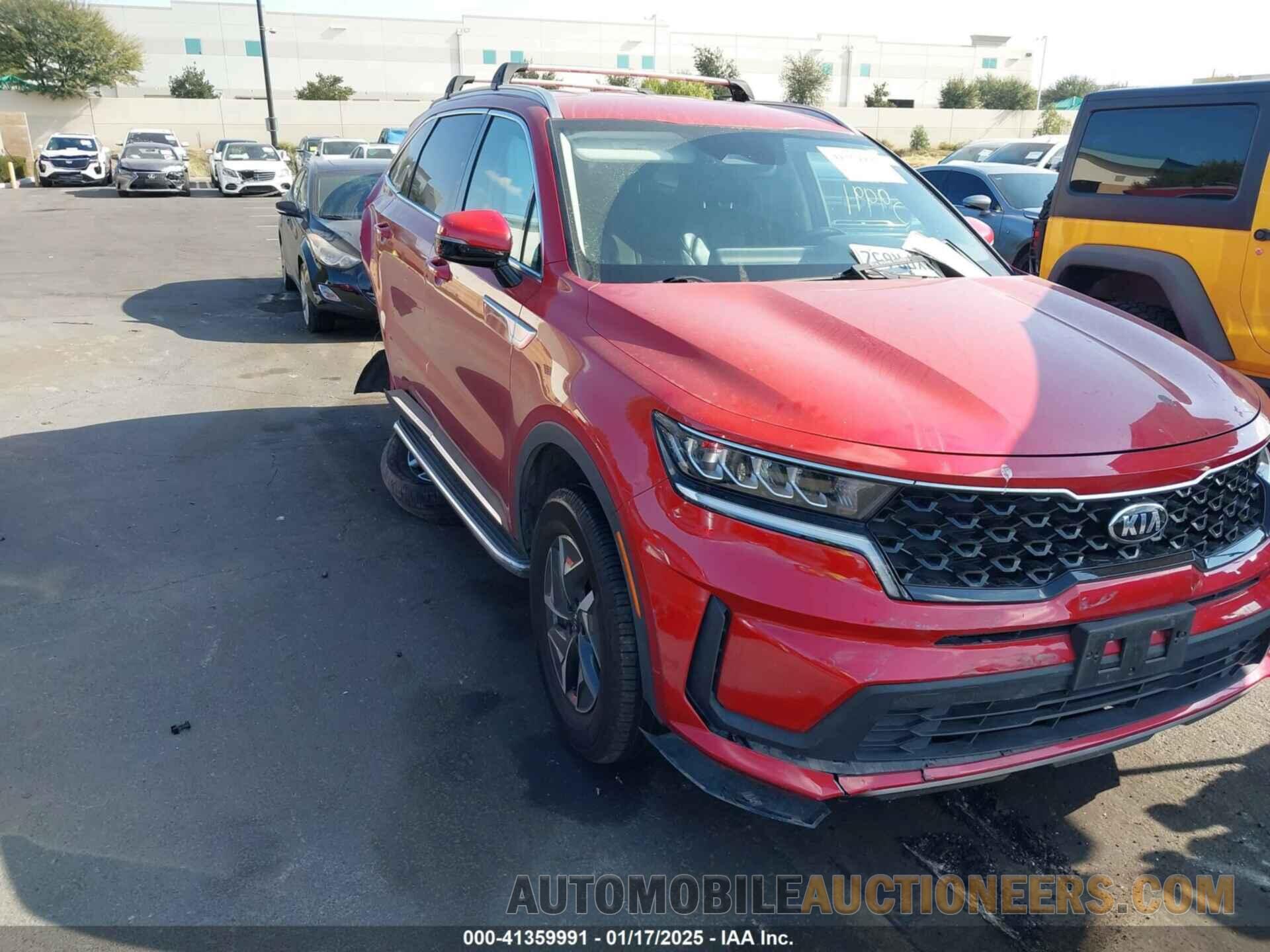 KNDRG4LG9M5059656 KIA SORENTO HYBRID 2021