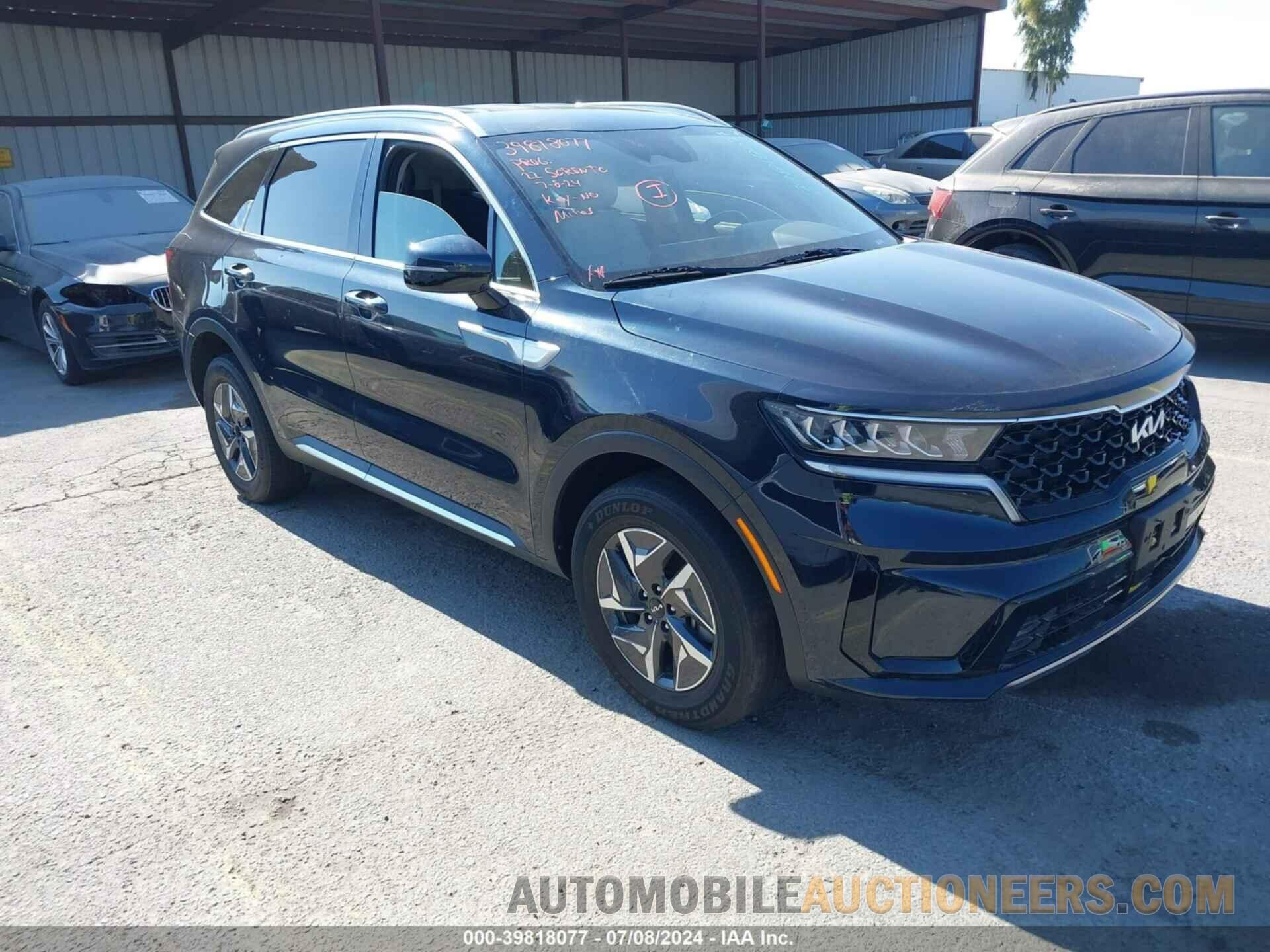 KNDRH4LG5N5062648 KIA SORENTO HYBRID 2022