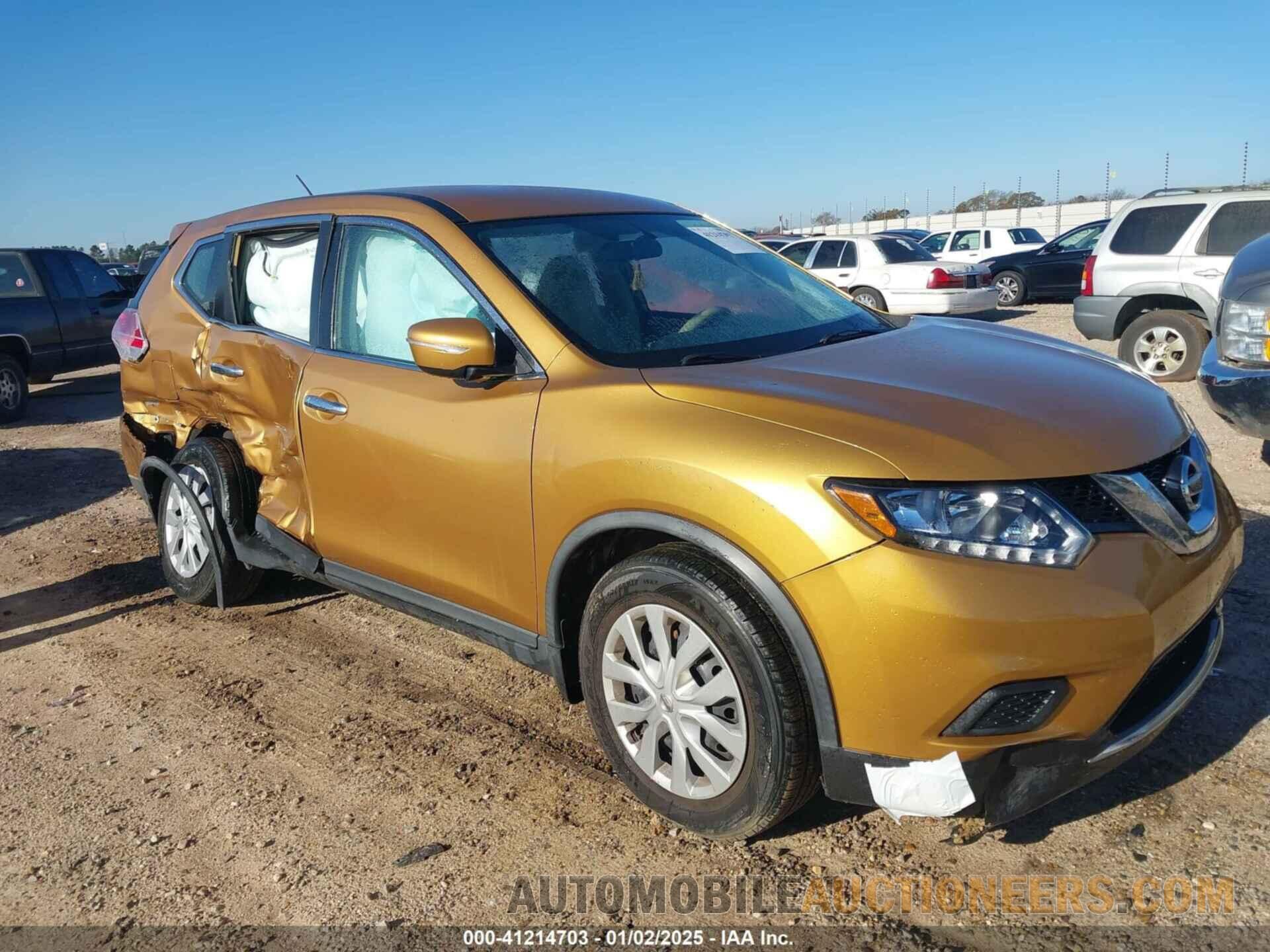 KNMAT2MT0FP516449 NISSAN ROGUE 2015