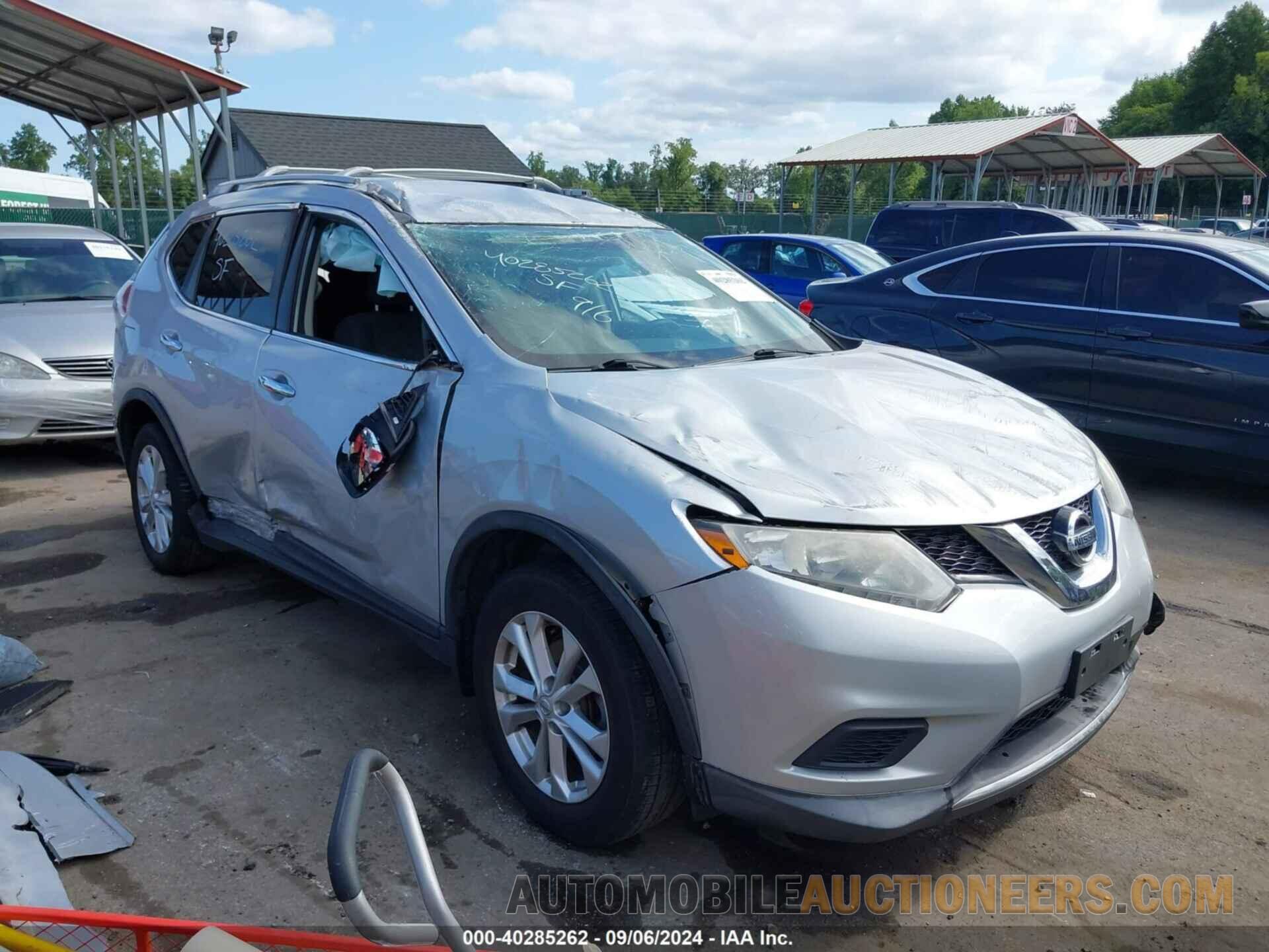 KNMAT2MT2GP669268 NISSAN ROGUE 2016