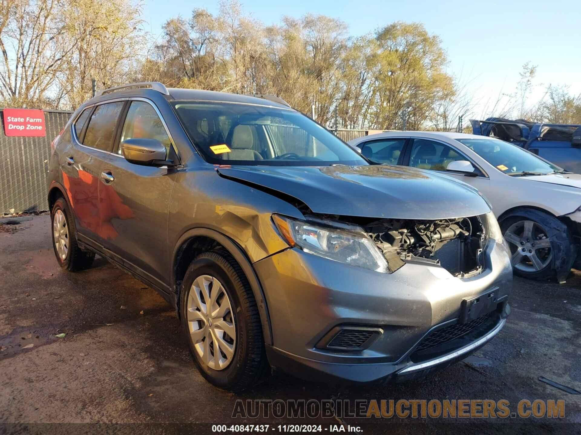 KNMAT2MT2GP710286 NISSAN ROGUE 2016